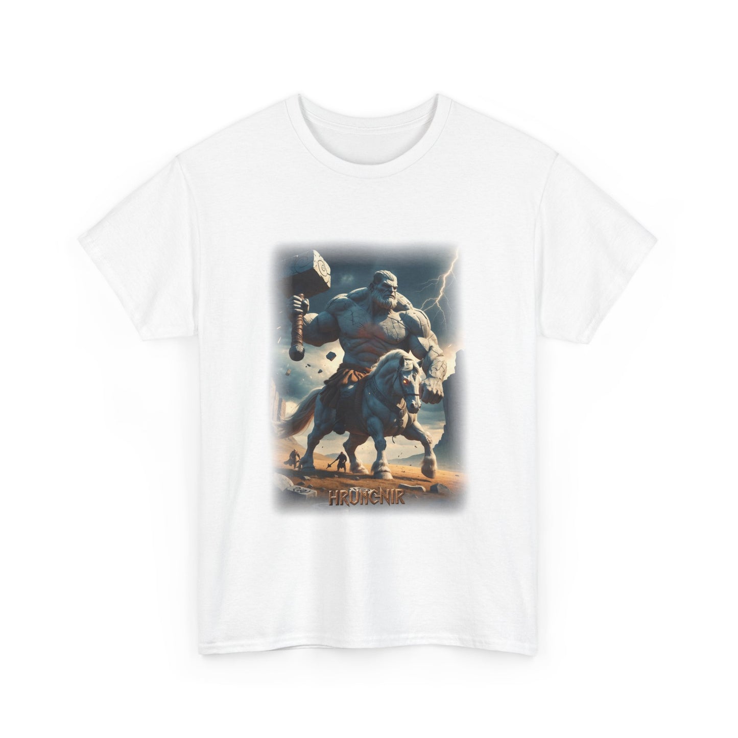 HRUNGNIR T-Shirt - Brute strength, stubbornness, and the chaotic forces of nature - Norse Mythology