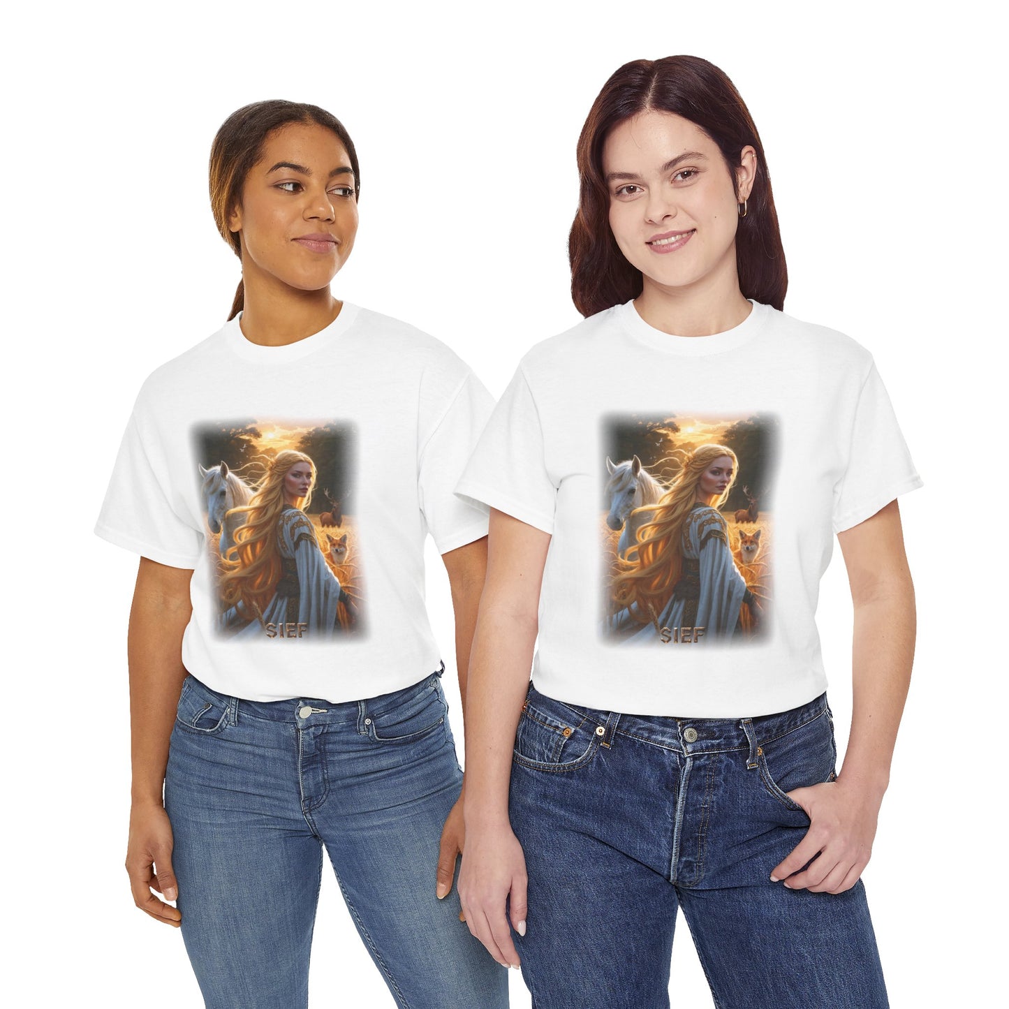 SIF T-Shirt - Best known as the wife of Thor - Norse Mythology