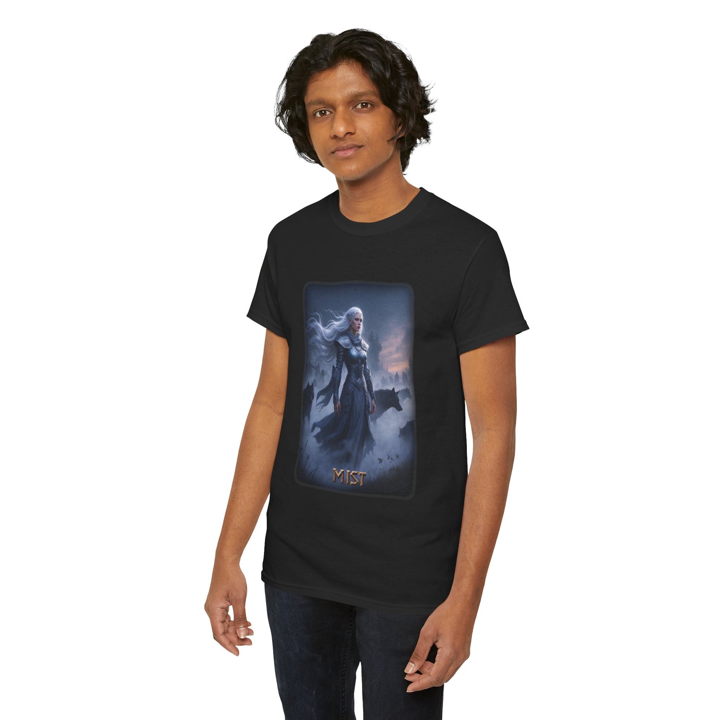 MIST Valkyrie T-Shirt - Associated with mystery, concealment, and illusion - Norse Mythology