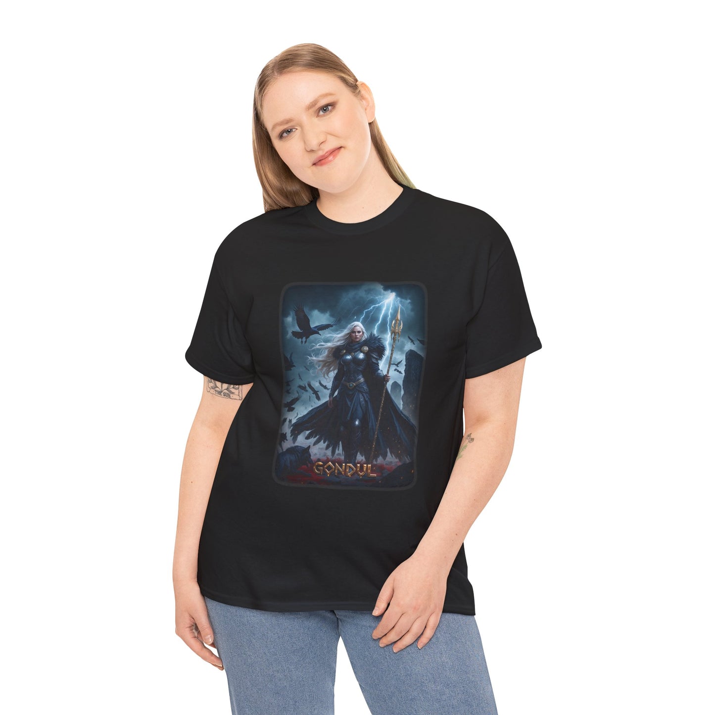 GÖNDUL Valkyrie T-Shirt - One of the most powerful valkyrie - Norse Mythology