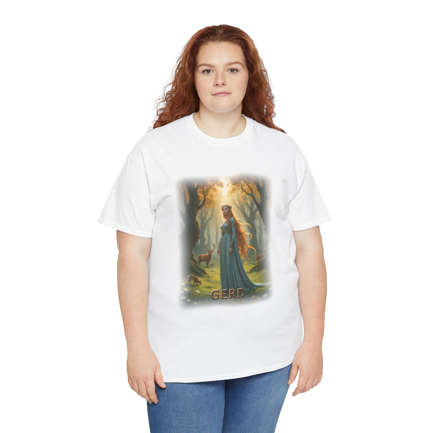 GERD T-Shirt - Giantess with a role in the story of love and desire between gods and giants - Norse Mythology