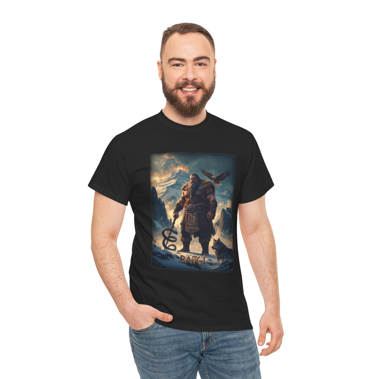 BAUGI T-Shirt - The giant who has a key role in the myth involving the mead of poetry