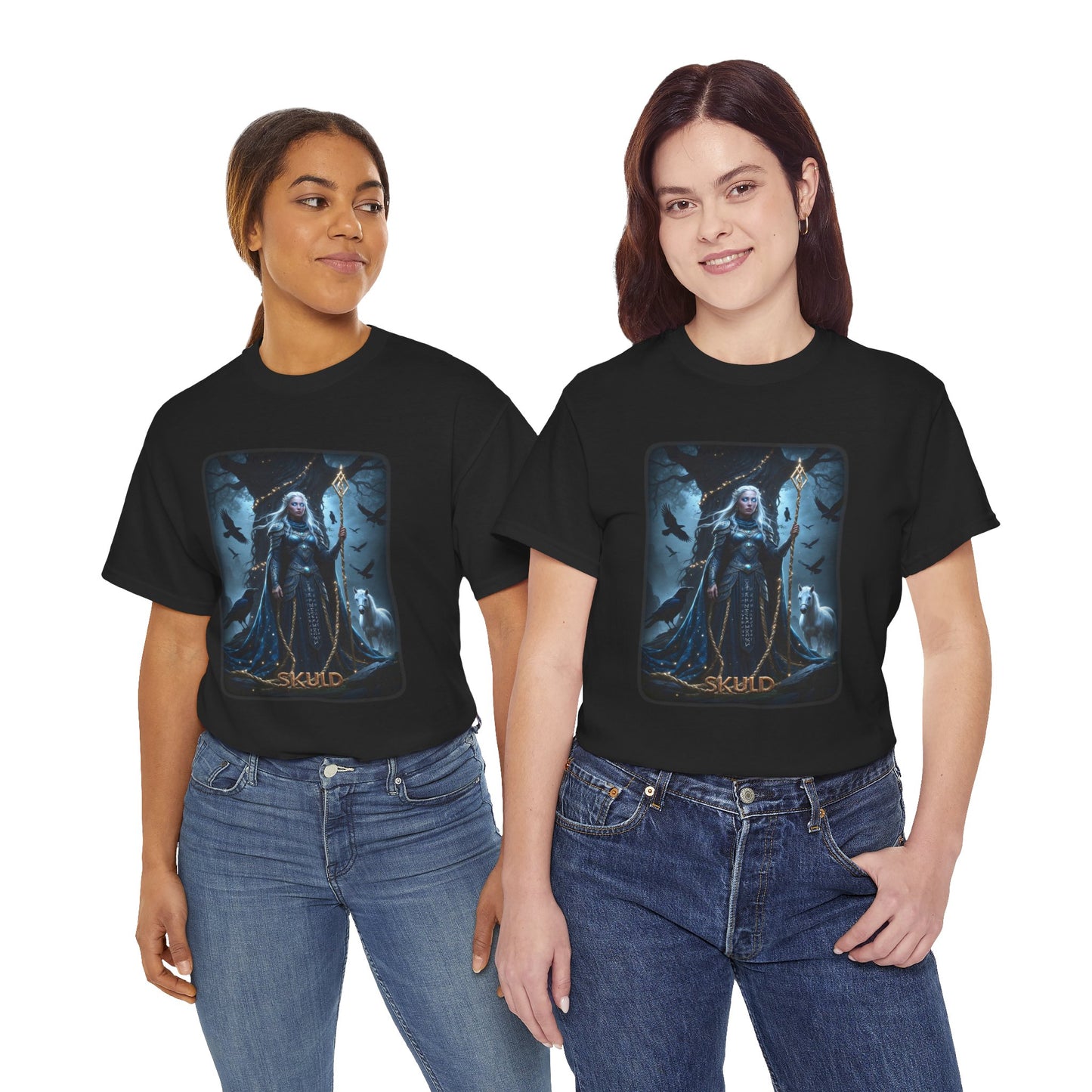 SKULD Valkyrie T-Shirt - Also known as one of the three Norns - Norse Mythology