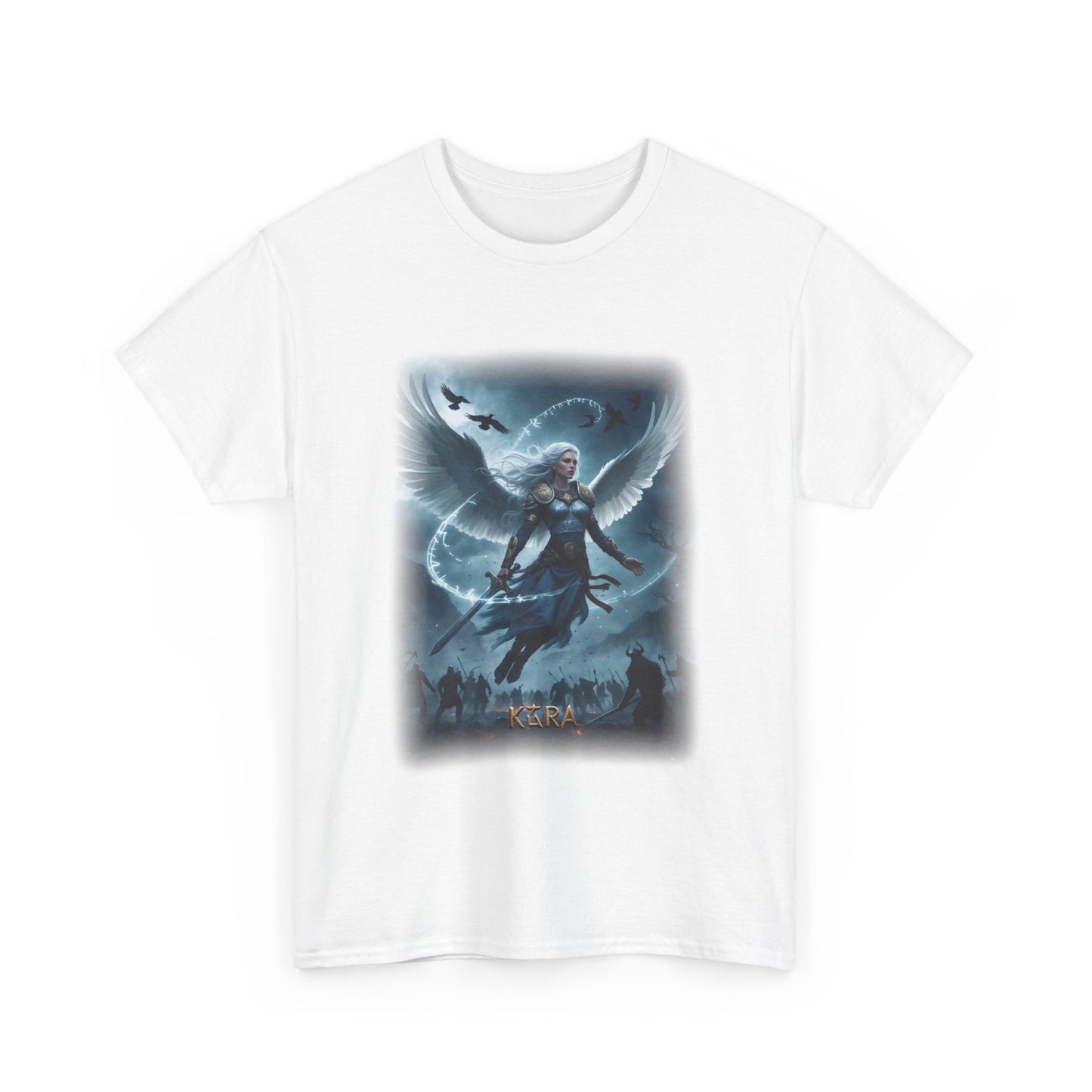 KÁRA Valkyrie T-Shirt - Can shapeshift into a swan and protect her mortal love Helgi - Norse Mythology