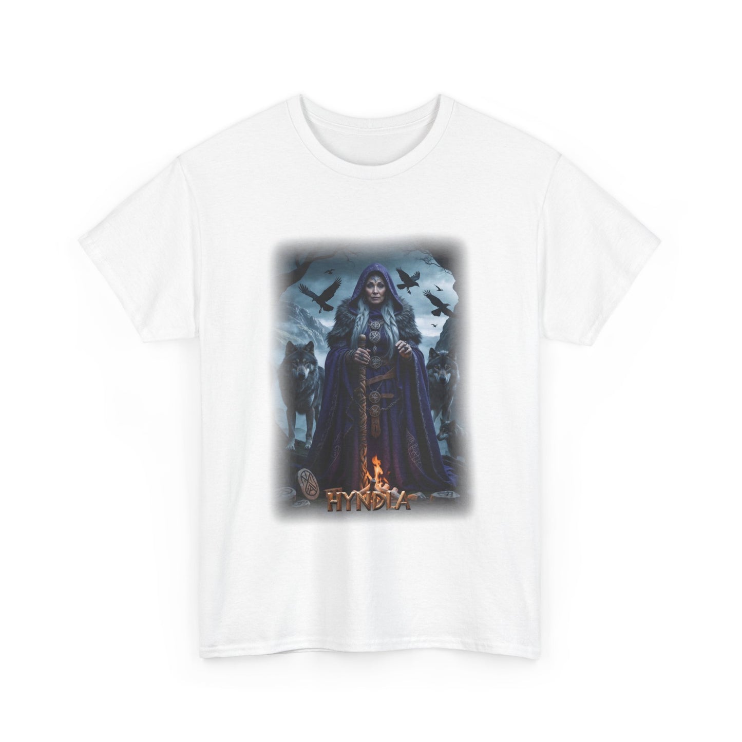 HYNDLA T-Shirt - A wise and enigmatic völva (seeress) - Norse Mythology