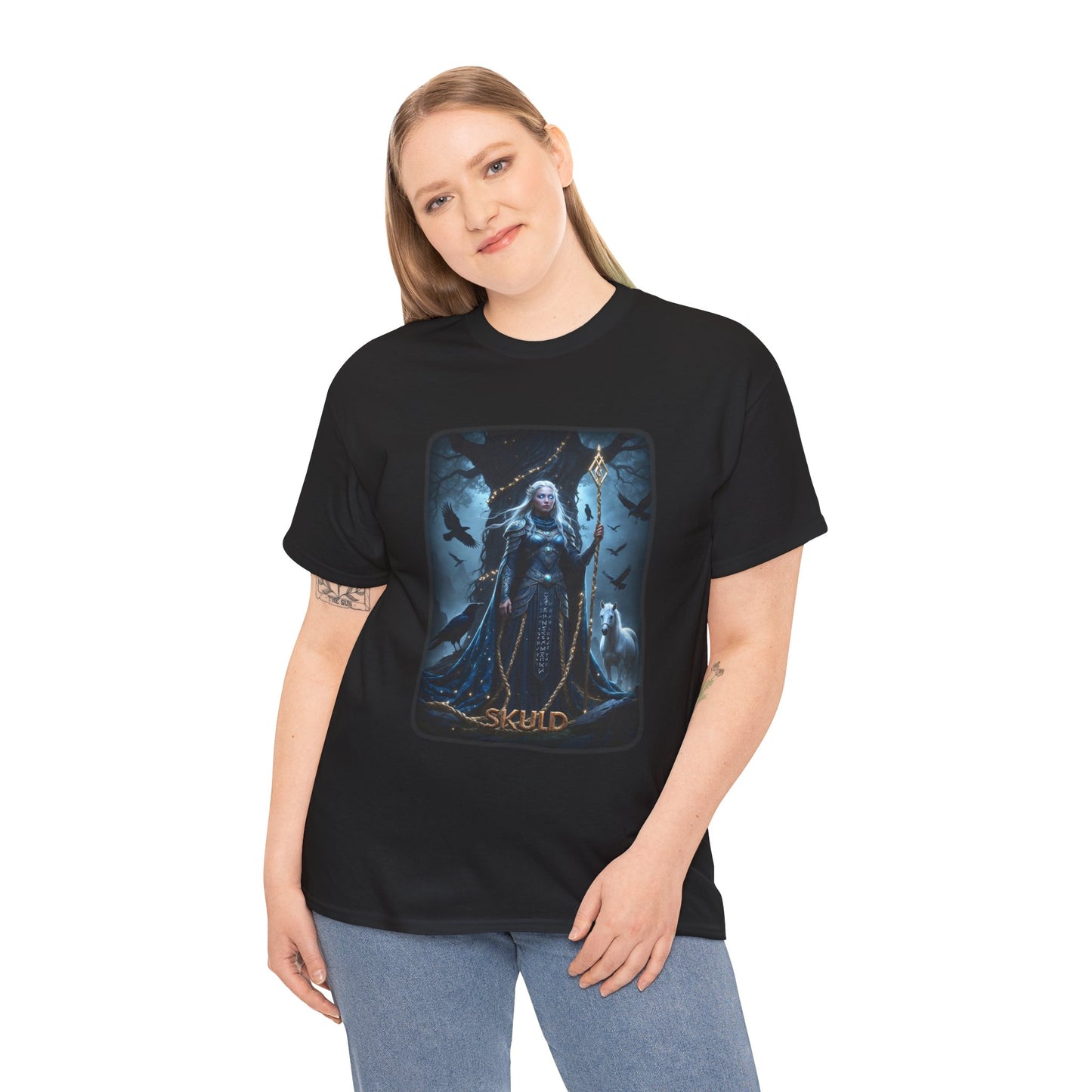 SKULD Valkyrie T-Shirt - Also known as one of the three Norns - Norse Mythology