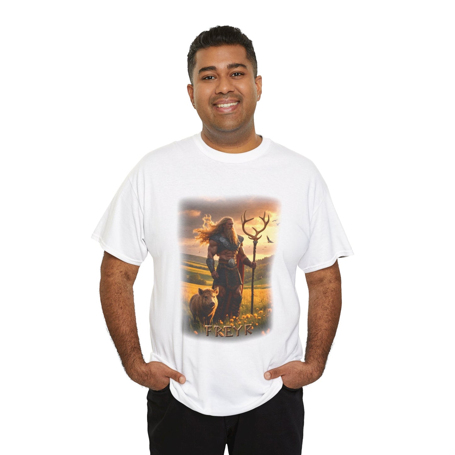 FREYR T-Shirt - God of fertility, love, and the sun - Norse Mythology
