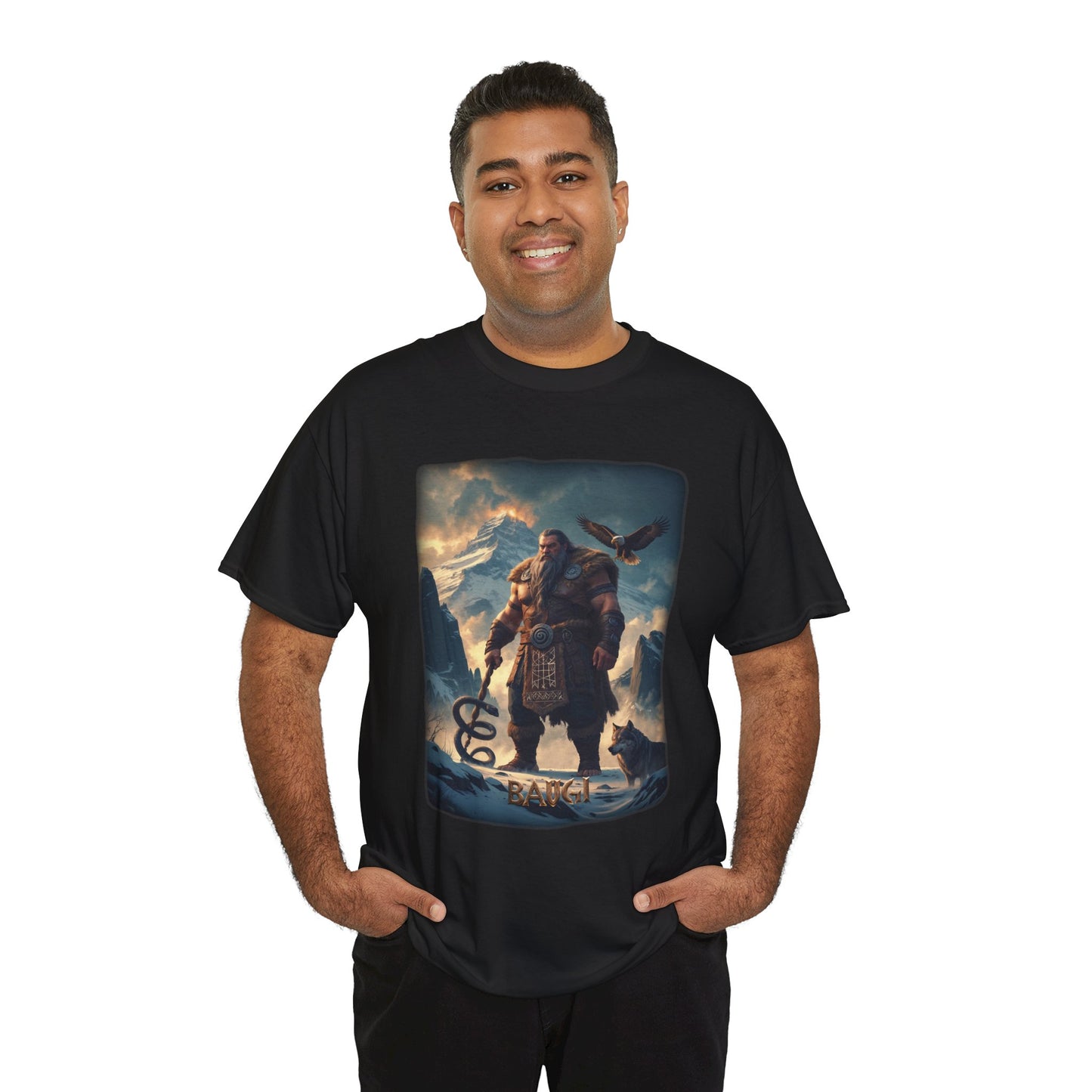 BAUGI T-Shirt - The giant who has a key role in the myth involving the mead of poetry