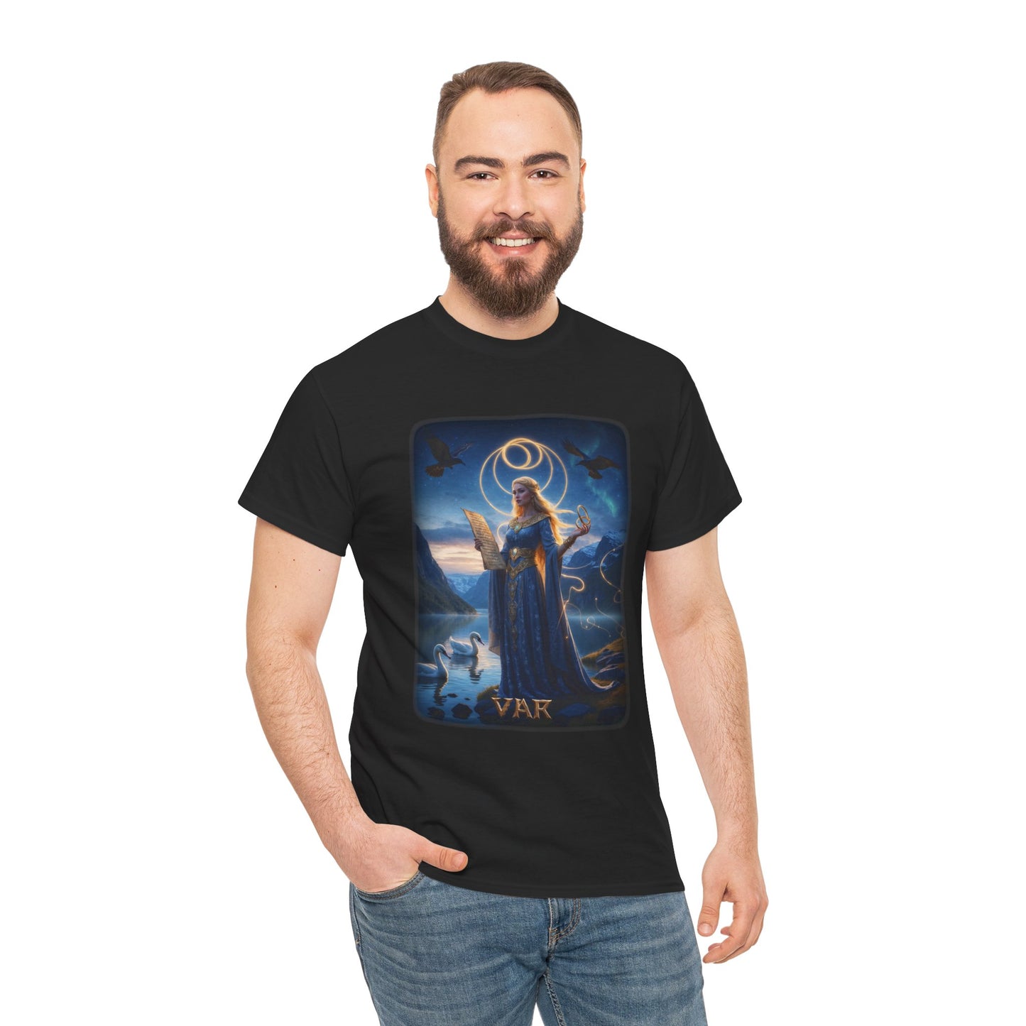 VAR T-Shirt - Goddess of justice and truth in relationships - Norse Mythology