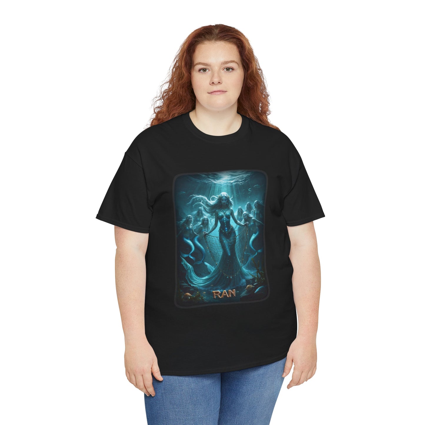 RAN T-Shirt - Fearsome goddess who rules over the depths of the sea -Norse Mythology