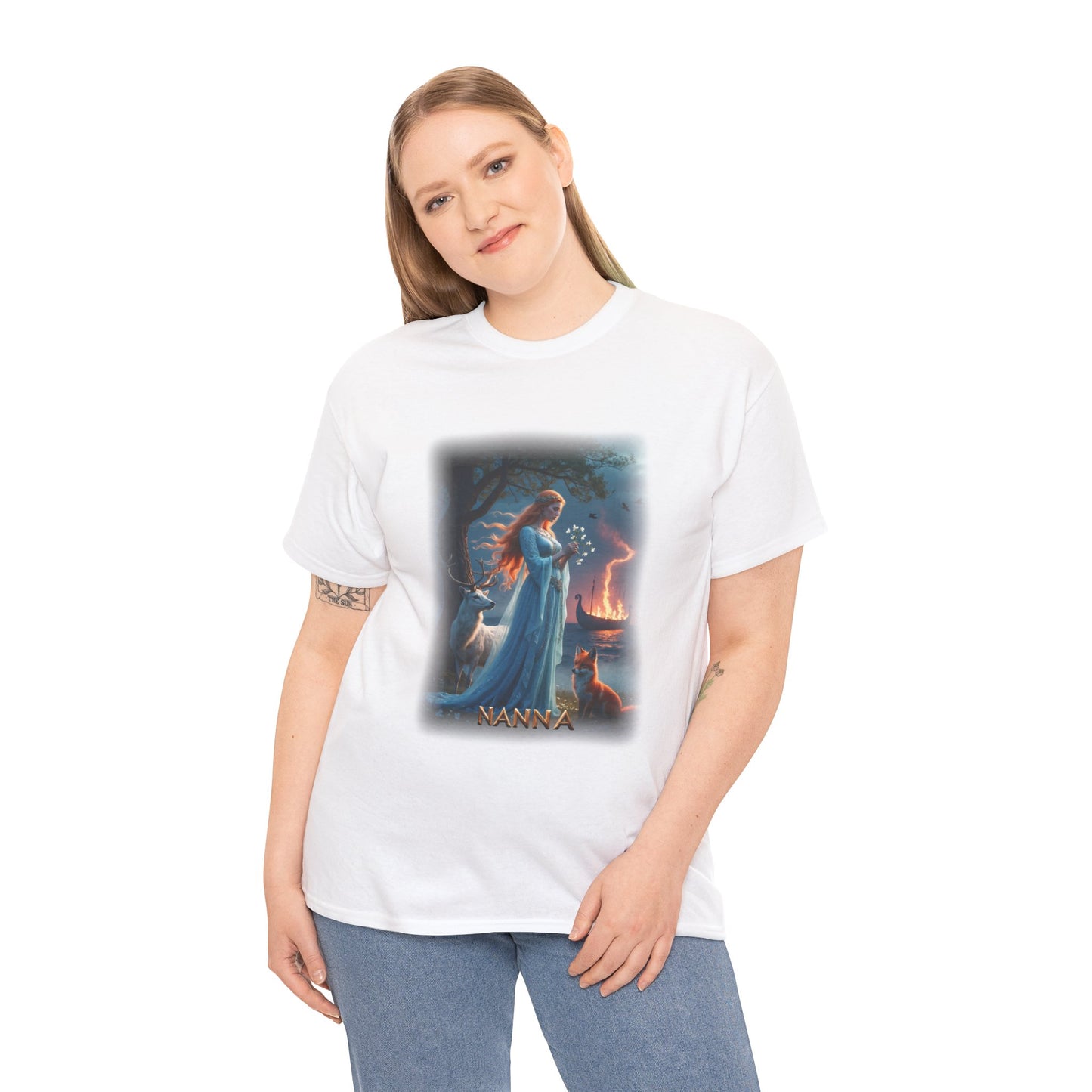 NANNA T-Shirt - Beloved wife of Baldr - Norse Mythology