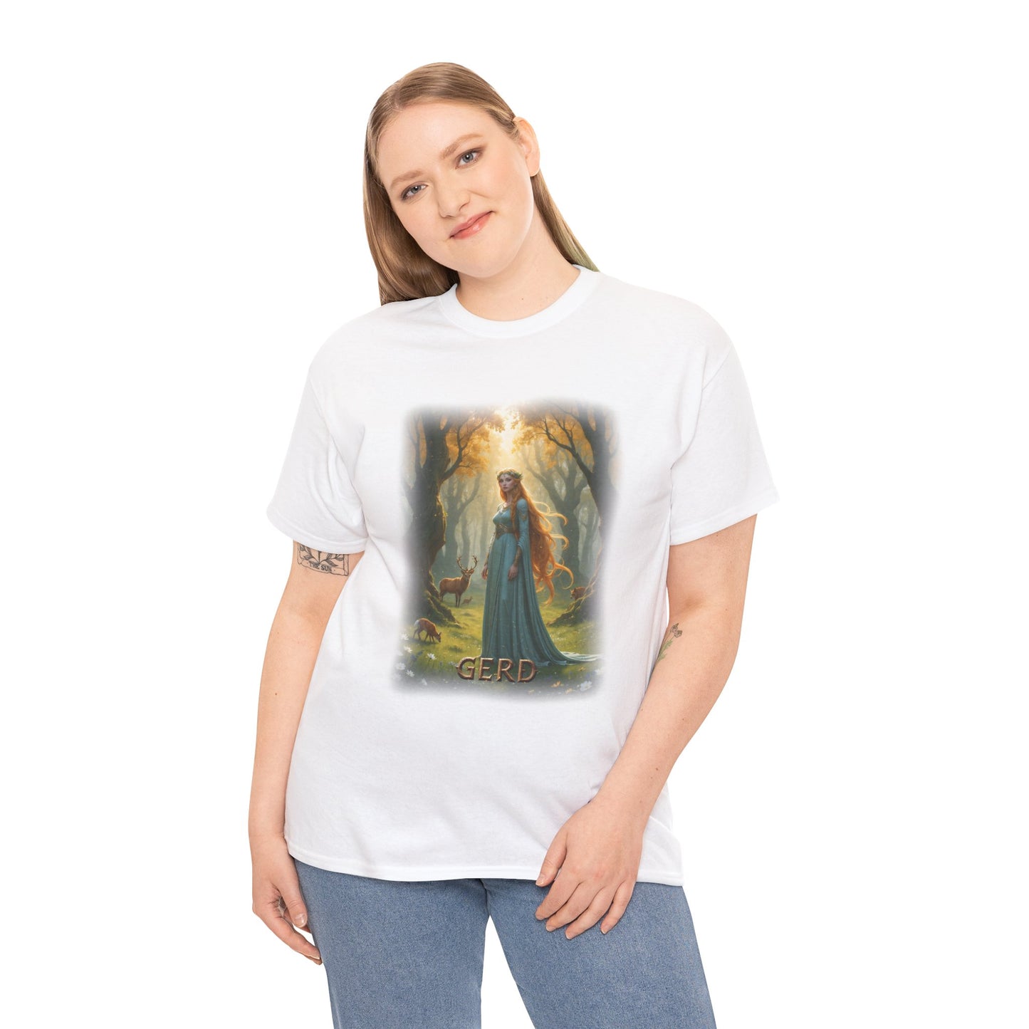 GERD T-Shirt - Giantess with a role in the story of love and desire between gods and giants - Norse Mythology