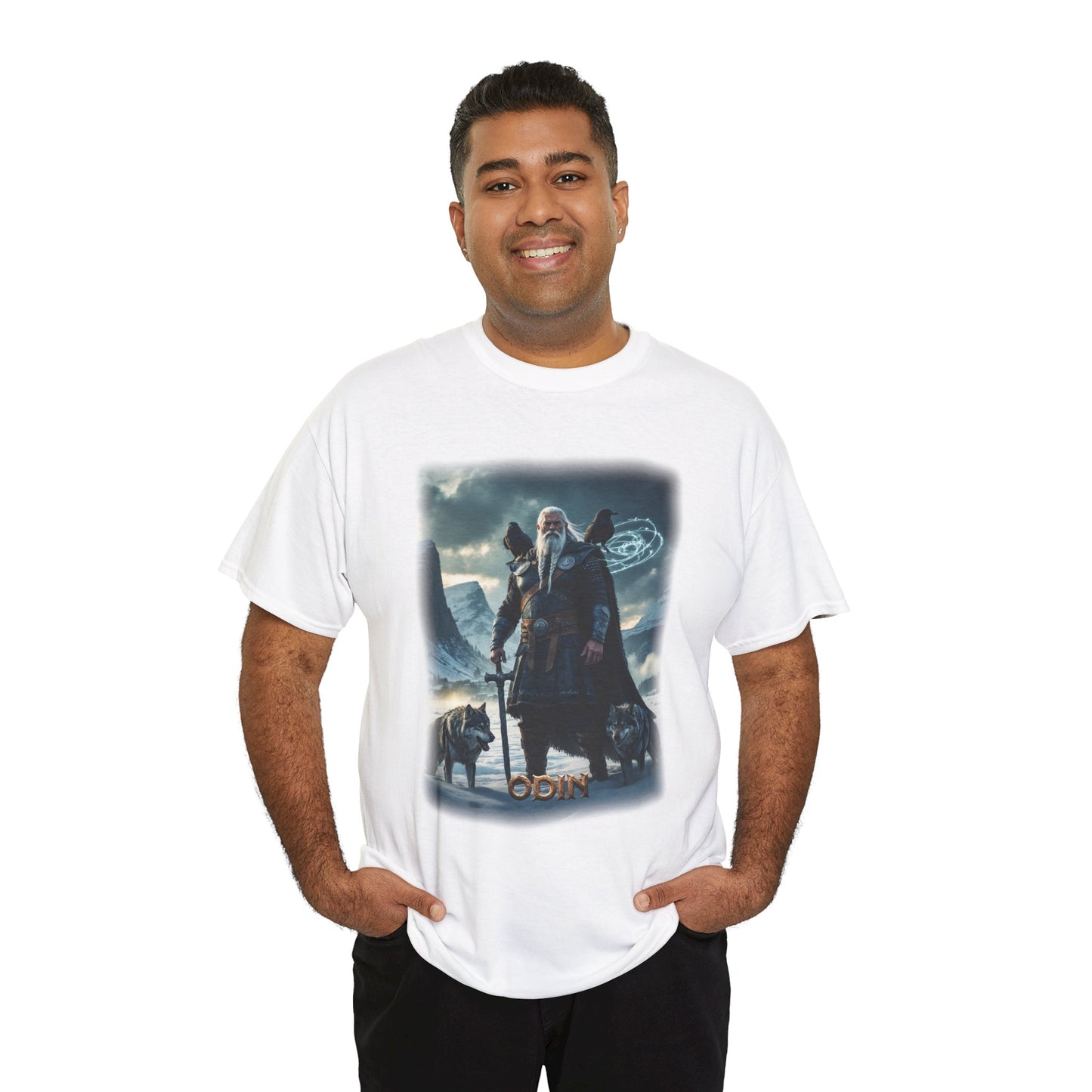 ODIN T-Shirt - Known as the god of wisdom, war, death, and poetry - Norse Mythology