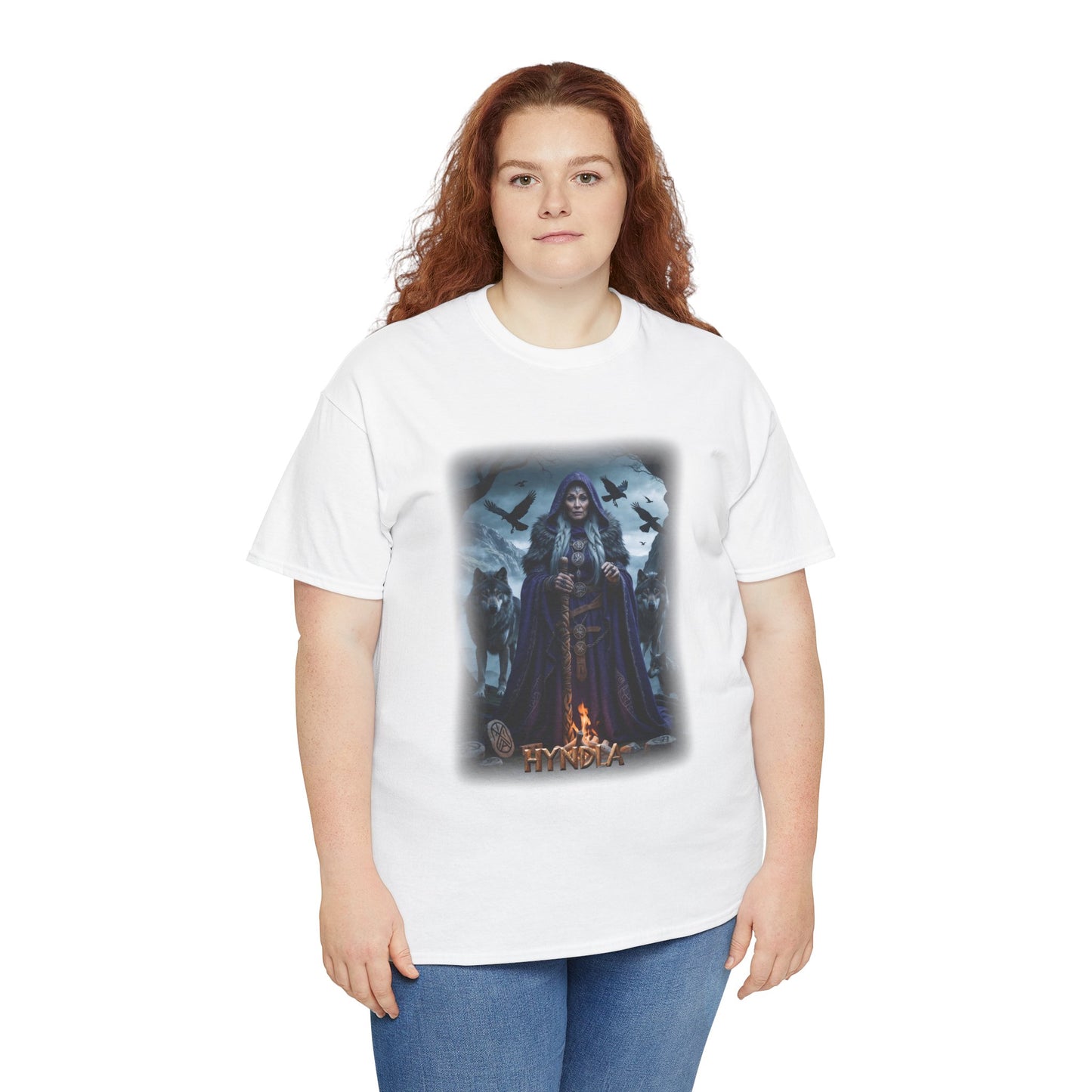 HYNDLA T-Shirt - A wise and enigmatic völva (seeress) - Norse Mythology