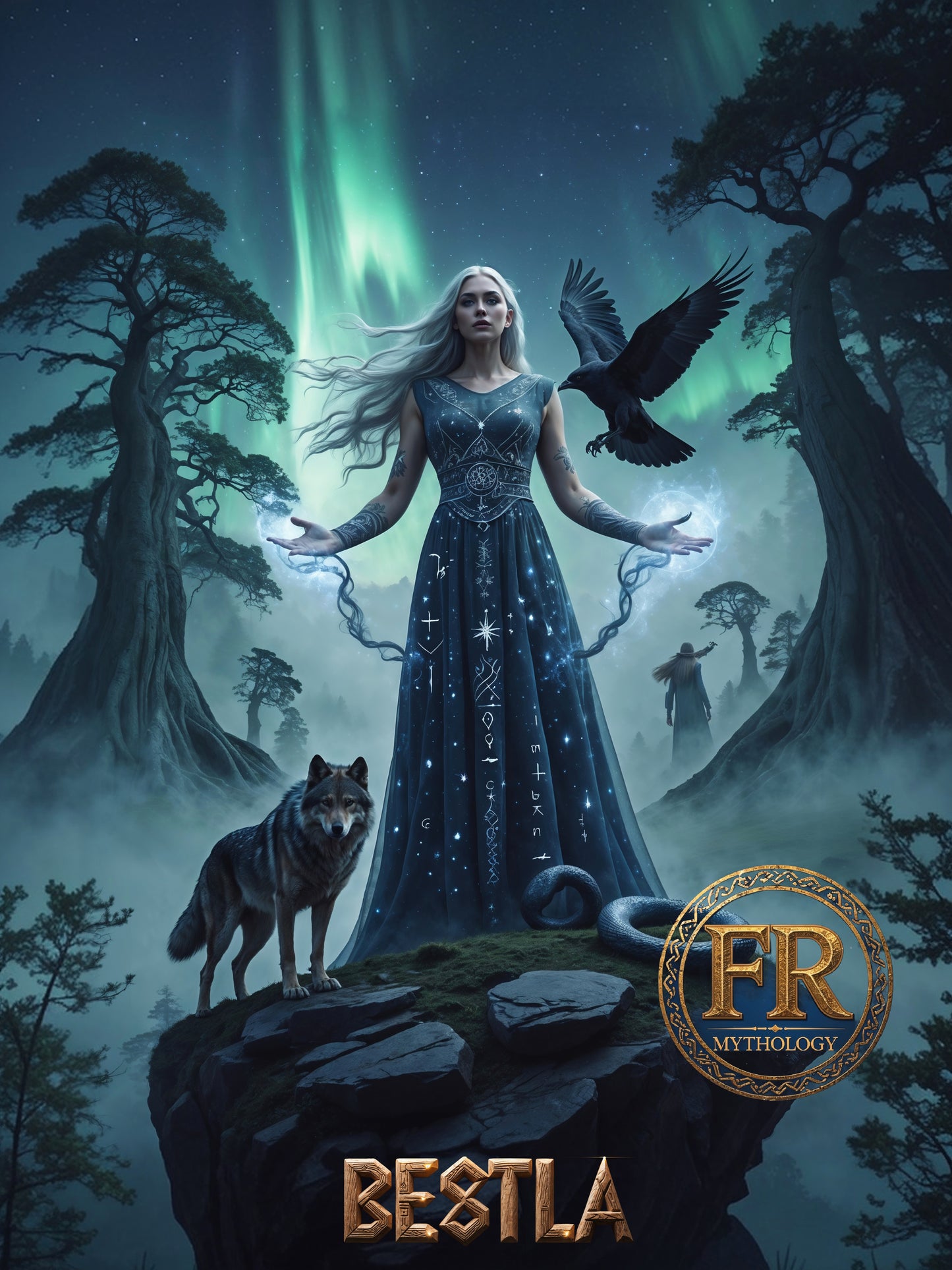 BESTLA T-Shirt - Known as the mother of the three brothers Odin, Vili, and Ve - Norse Mythology