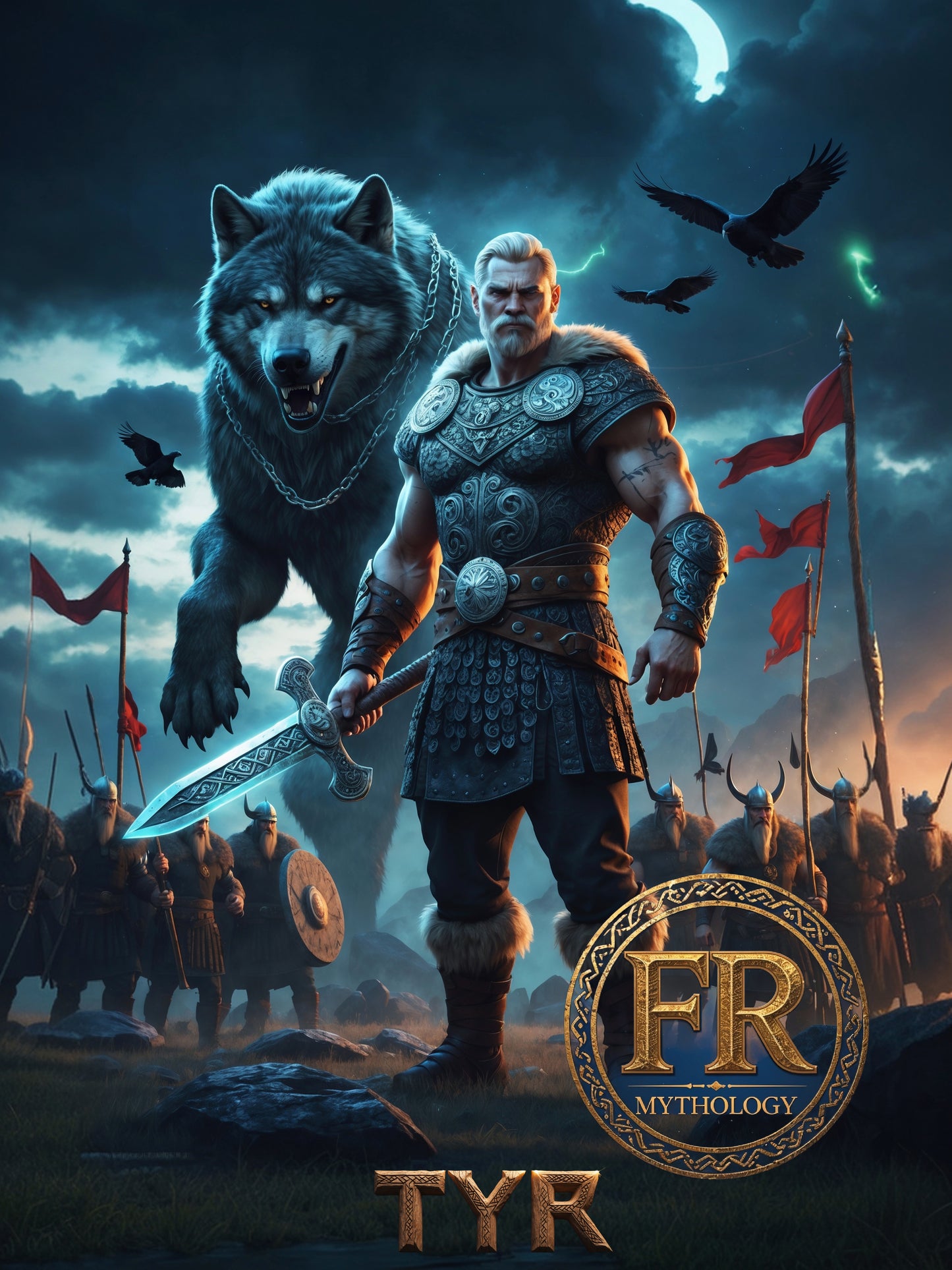 TYR T-Shirt - God of war, justice, and honor - Norse Mythology