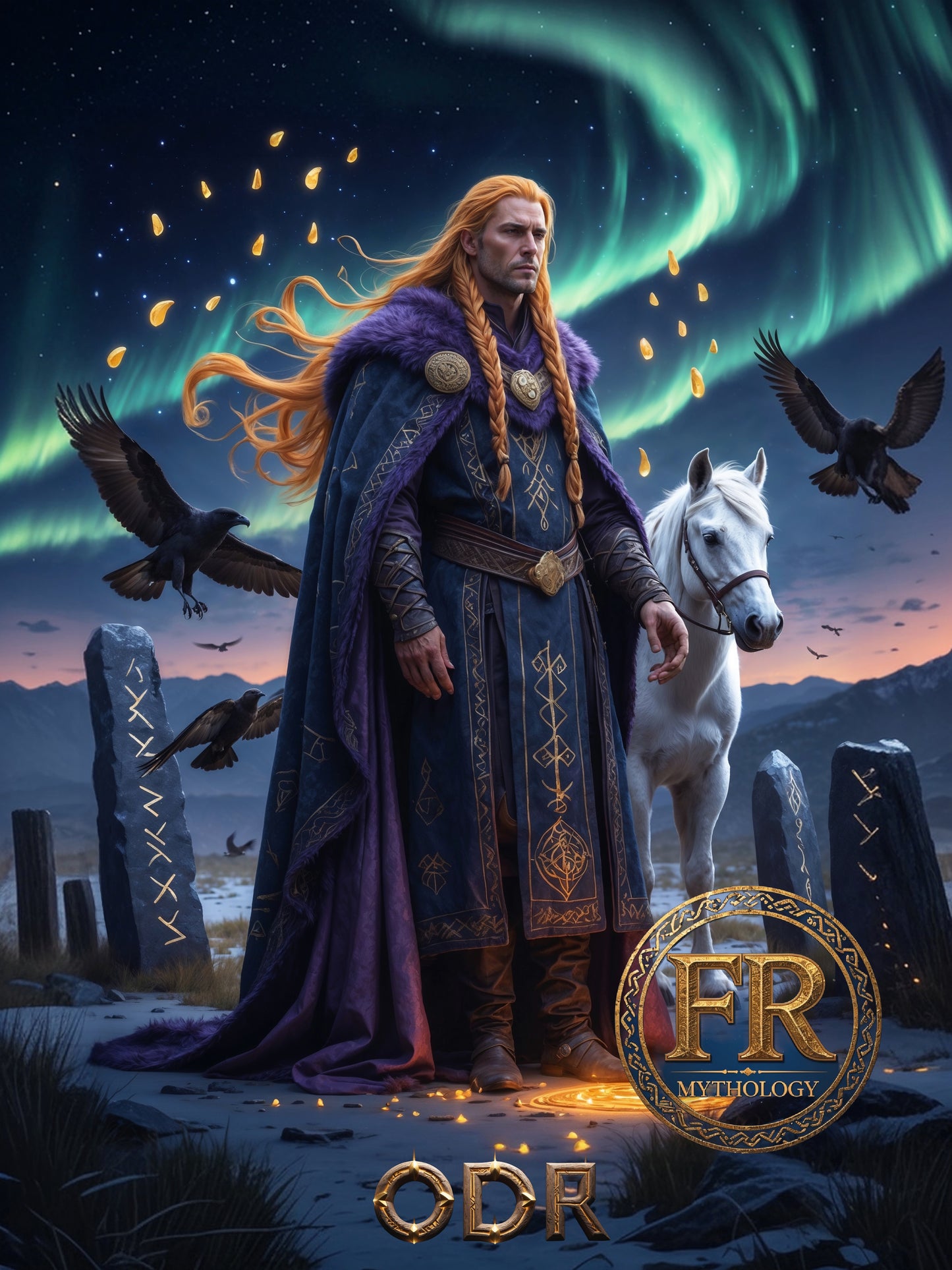 ODR T-Shirt - A mysterious and enigmatic god - Norse Mythology