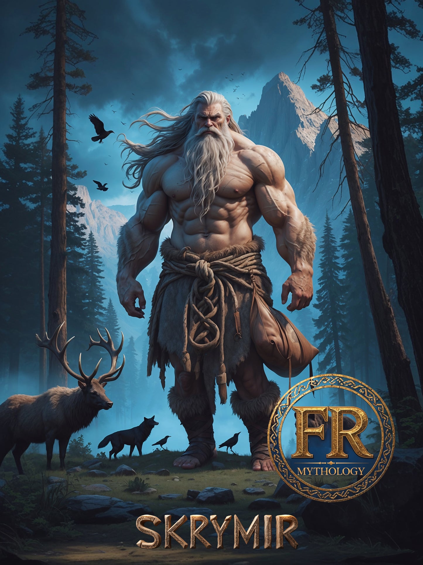 SKRYMIR T-Shirt - Plays a central role in one of the most famous tales from the Prose Edda - Norse Mythology