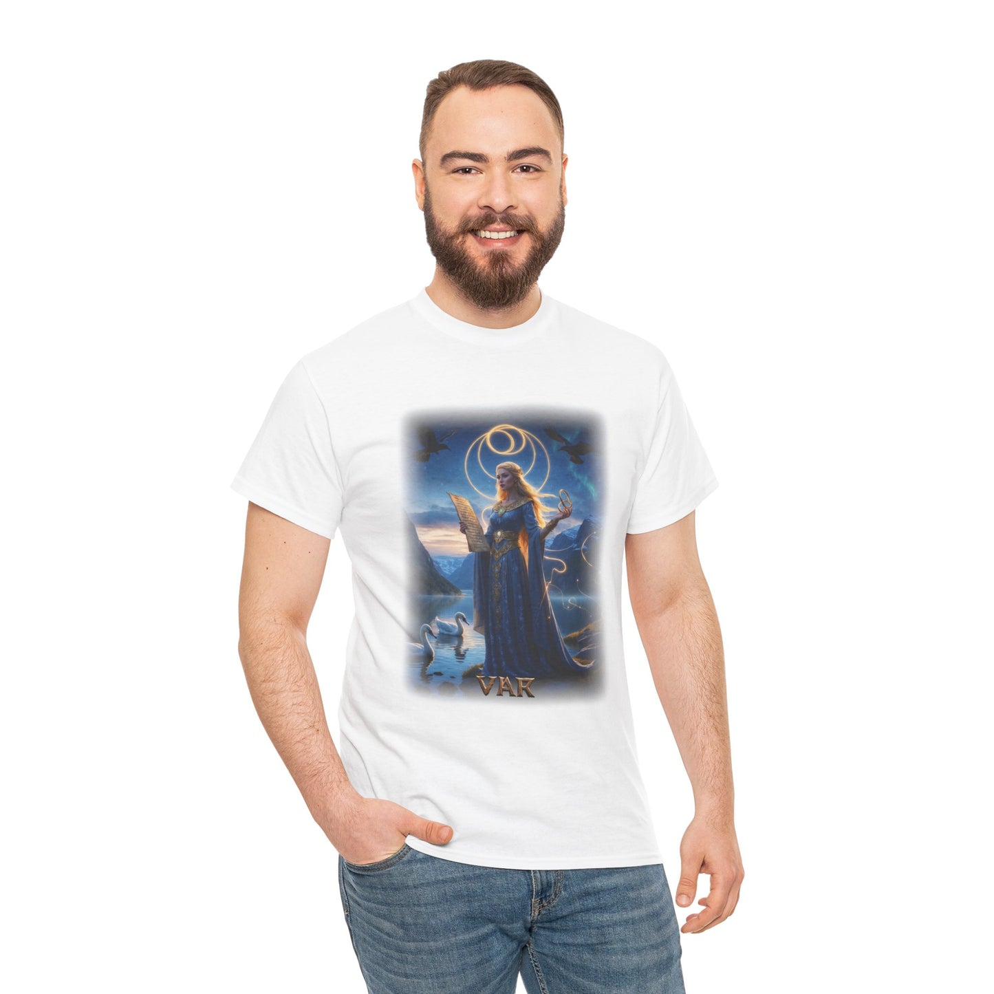 VAR T-Shirt - Goddess of justice and truth in relationships - Norse Mythology