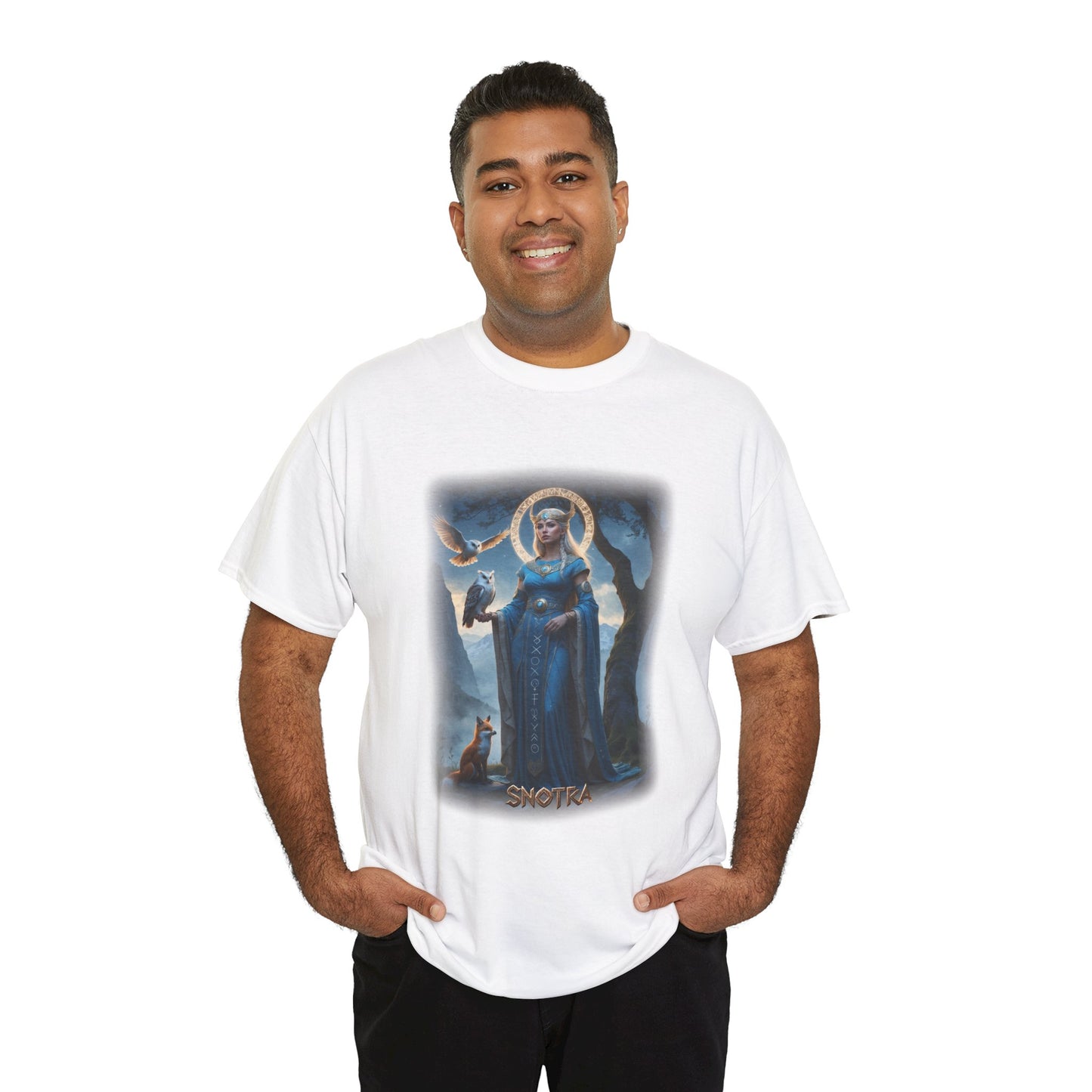 SNOTRA T-Shirt - Goddess associated with wisdom, intelligence, and propriety - Norse Mythology