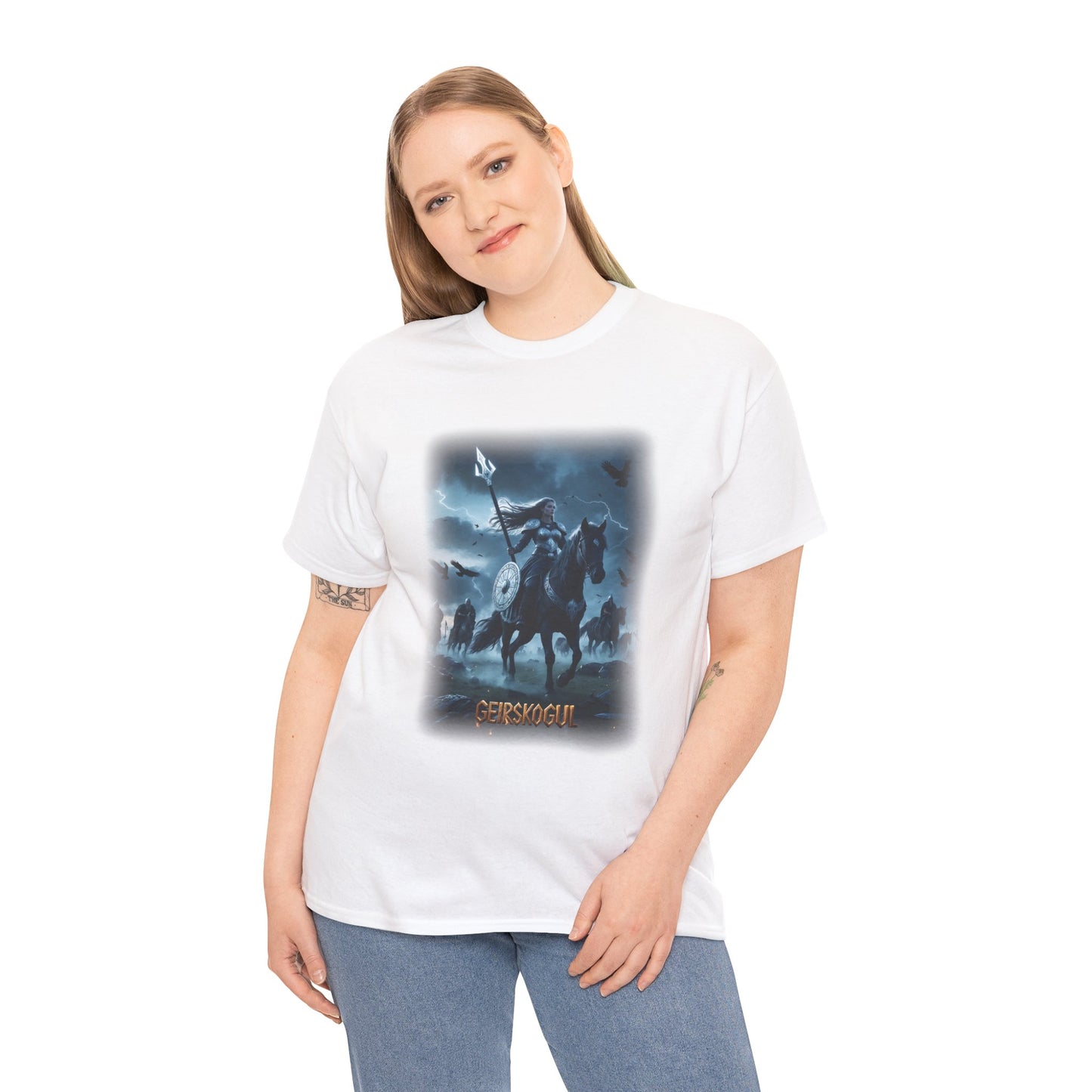 GEIRSKÖGUL Valkyrie T-Shirt - Divine authority over life and death in battle - Norse Mythology