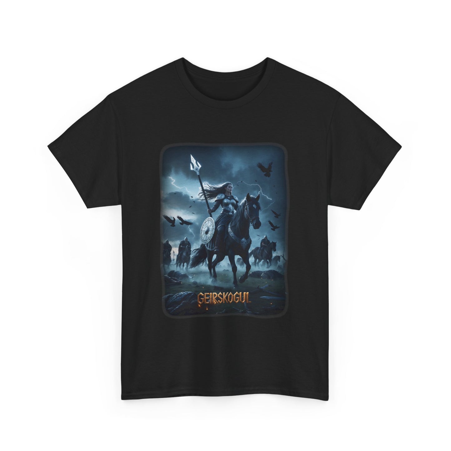 GEIRSKÖGUL Valkyrie T-Shirt - Divine authority over life and death in battle - Norse Mythology