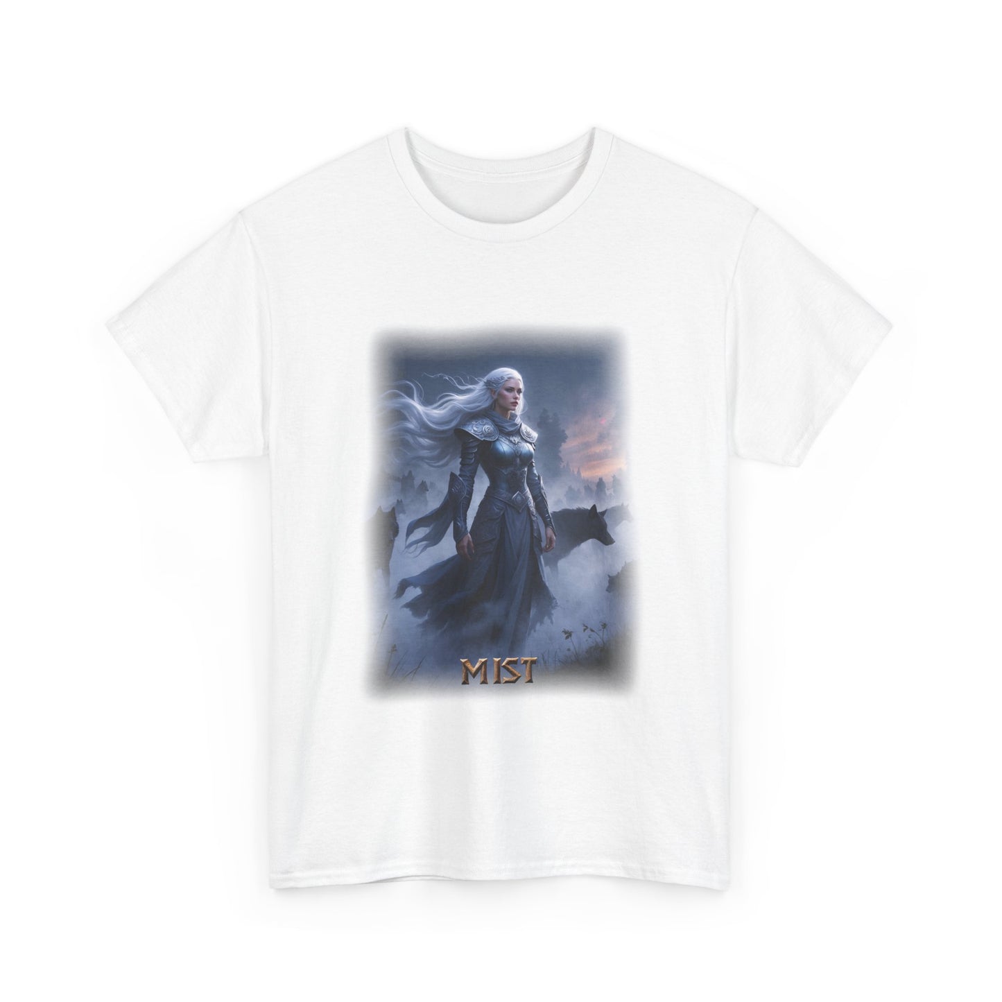 MIST Valkyrie T-Shirt - Associated with mystery, concealment, and illusion - Norse Mythology