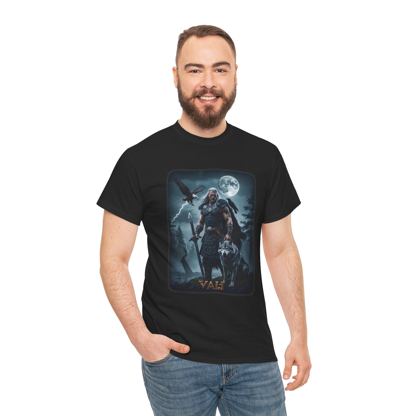 VALI T-Shirt - Was born to avenge the murder of his brother - Norse Mythology