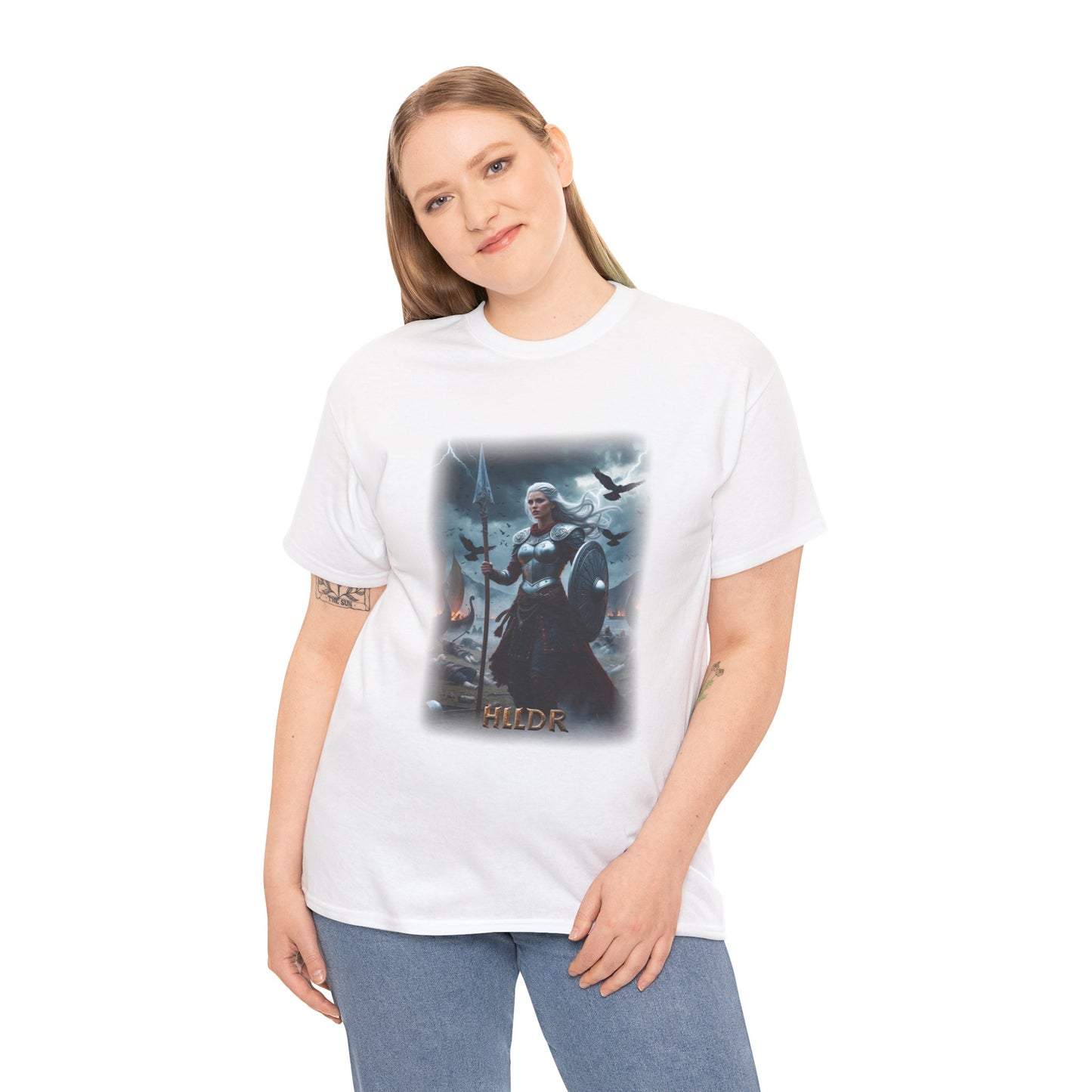 HILDR Valkyrie T-Shirt - Power to influence death and reverse it - Norse Mythology