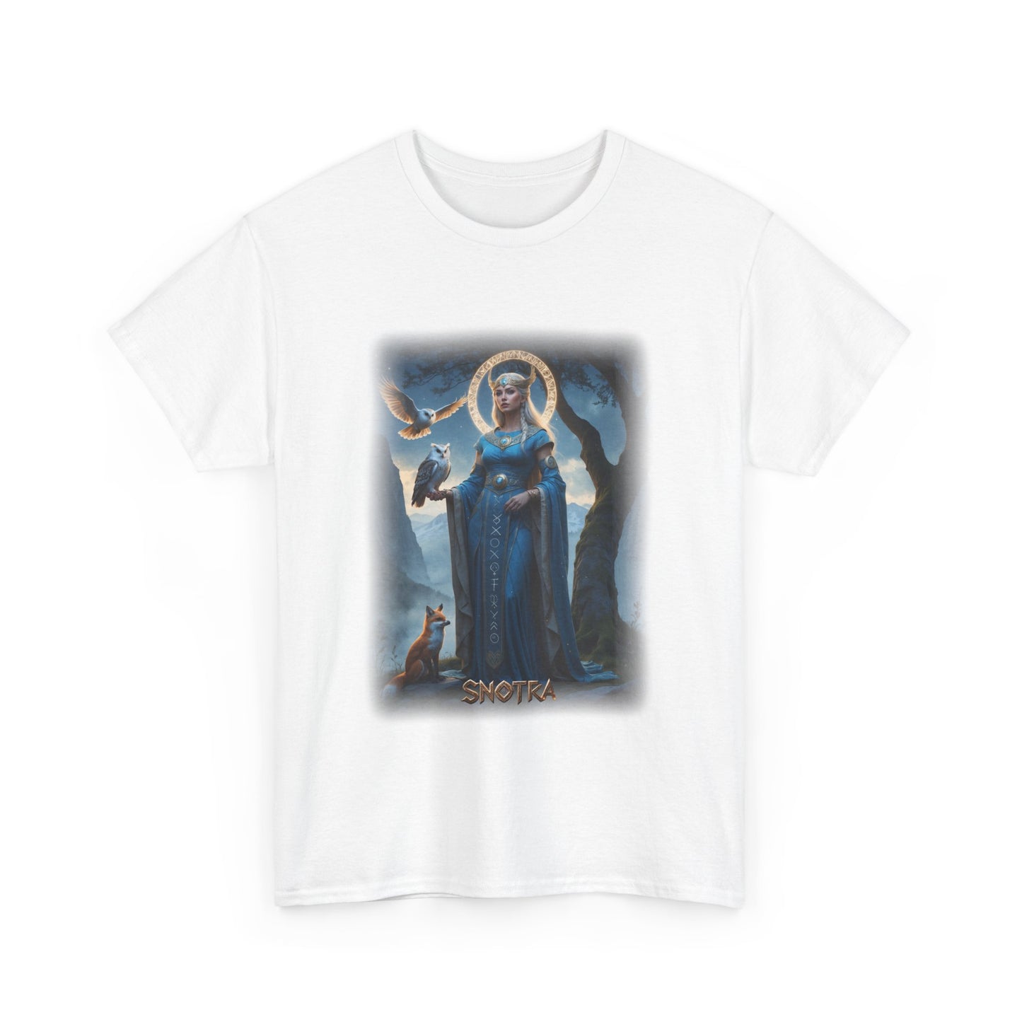 SNOTRA T-Shirt - Goddess associated with wisdom, intelligence, and propriety - Norse Mythology