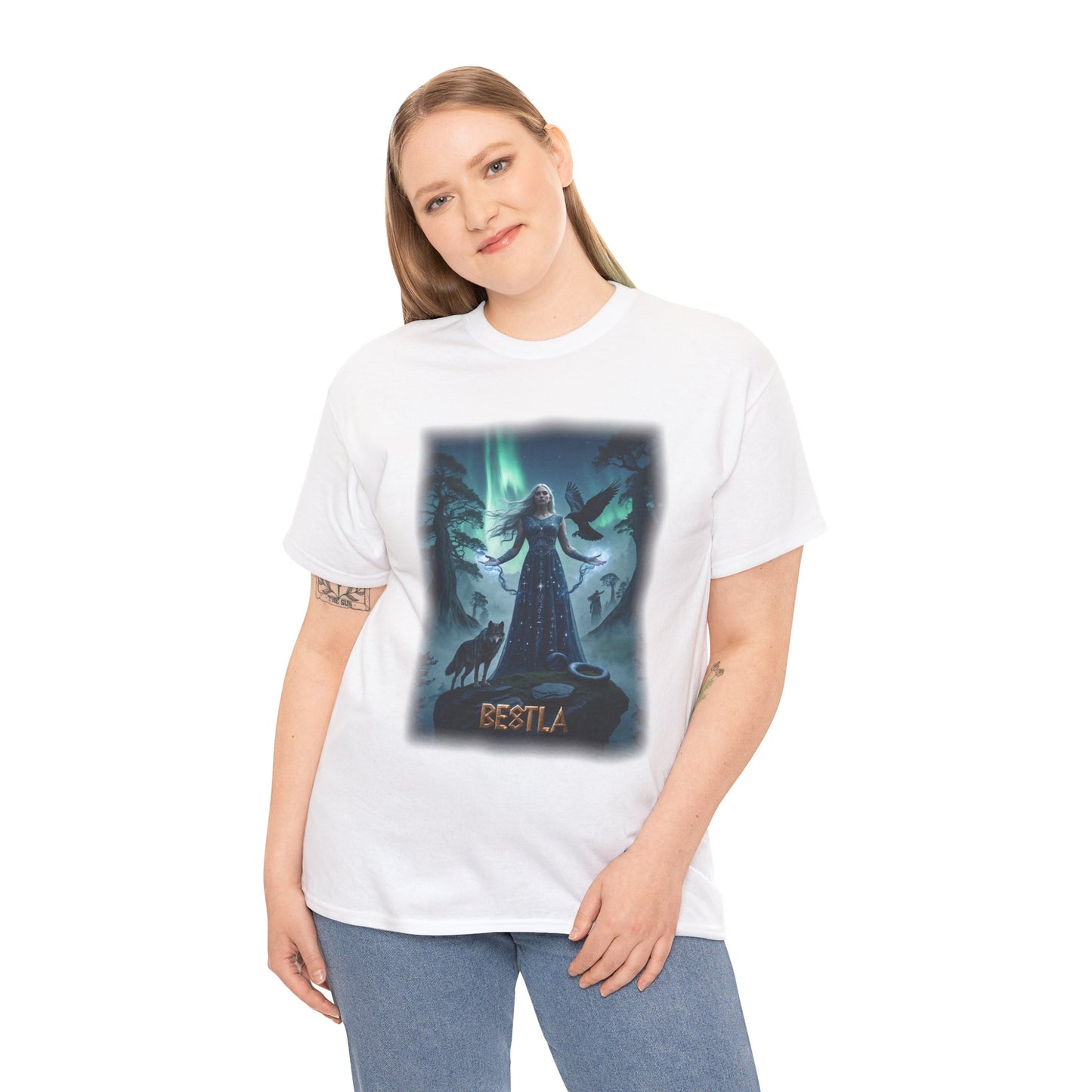 BESTLA T-Shirt - Known as the mother of the three brothers Odin, Vili, and Ve - Norse Mythology