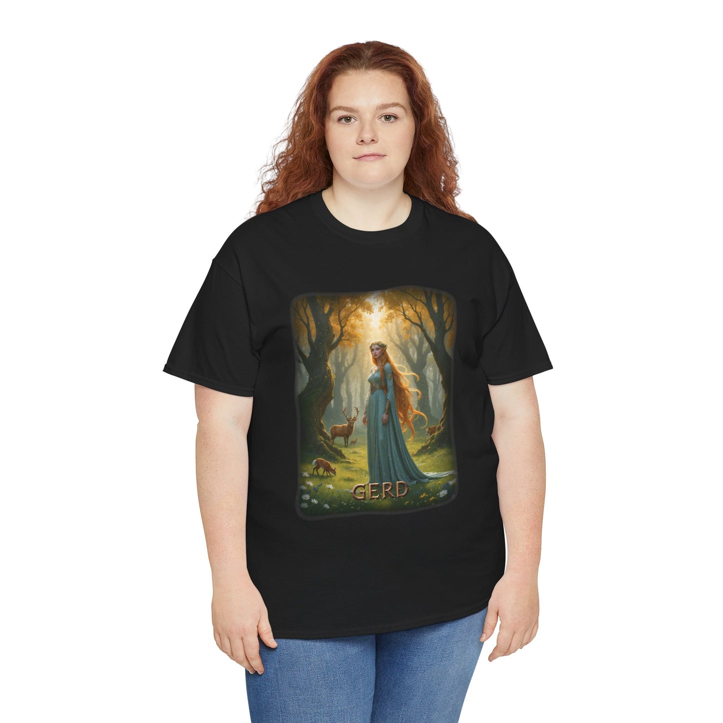 GERD T-Shirt - Giantess with a role in the story of love and desire between gods and giants - Norse Mythology