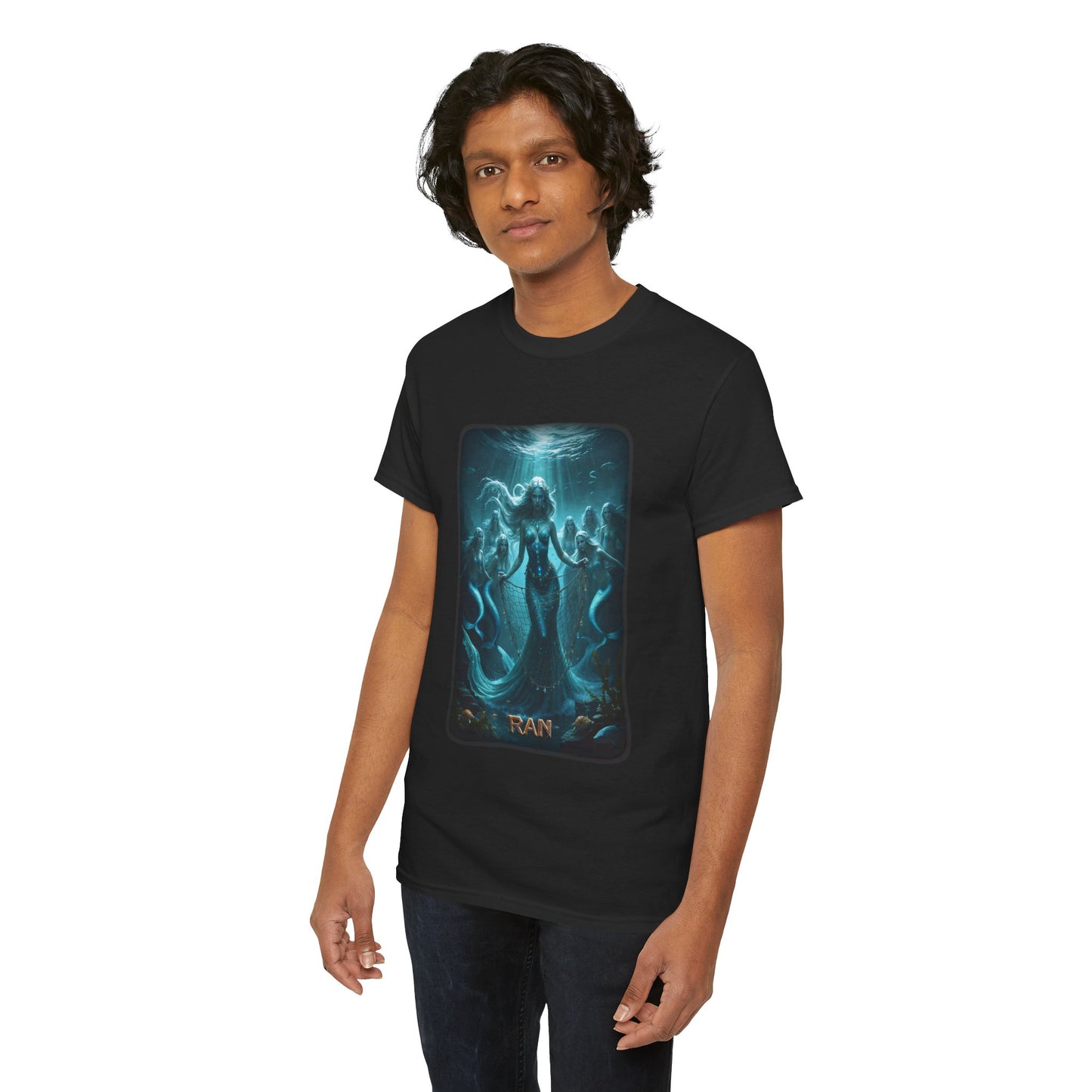 RAN T-Shirt - Fearsome goddess who rules over the depths of the sea -Norse Mythology