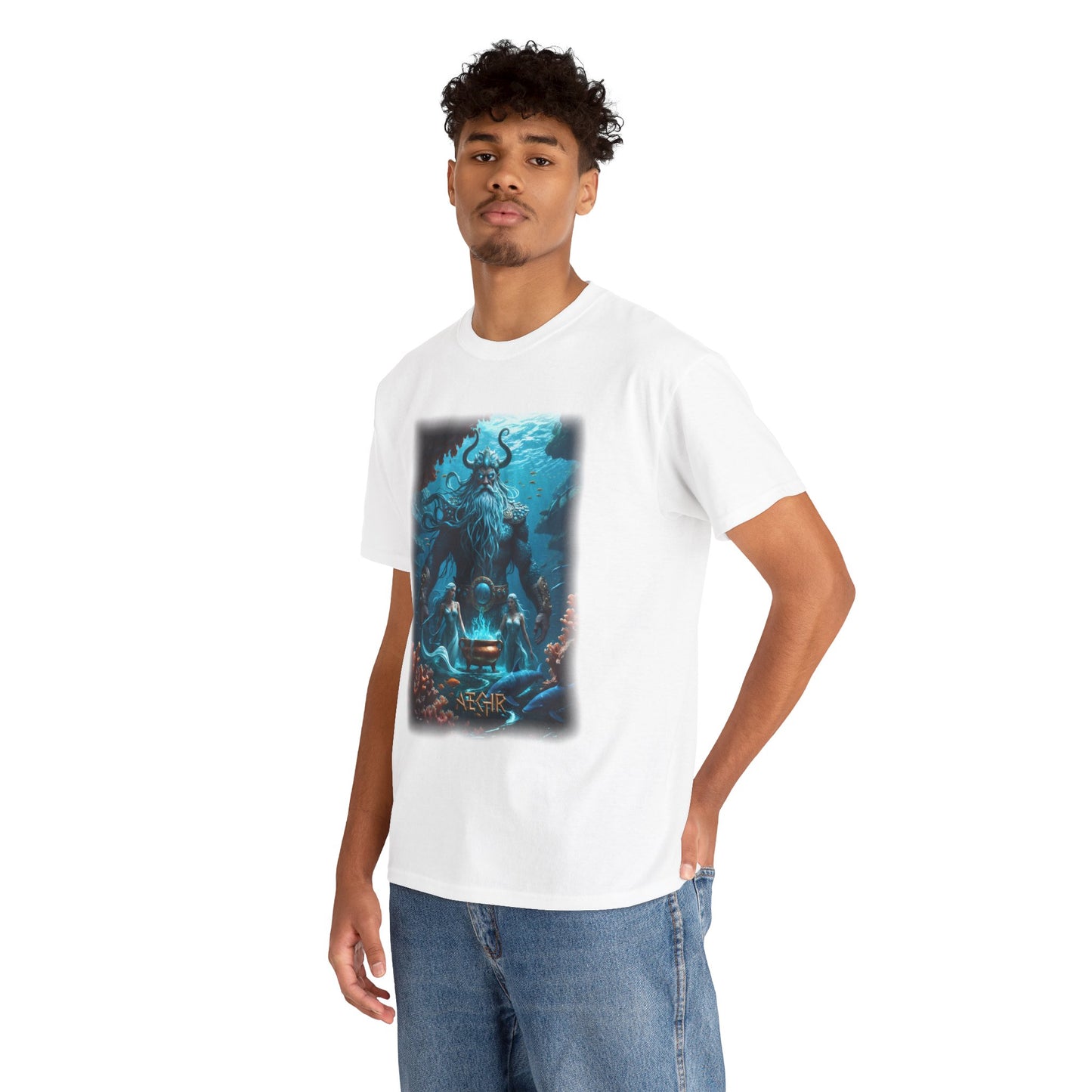 AEGIR T-Shirt - The Giant who rules over the sea - Norse Mythology
