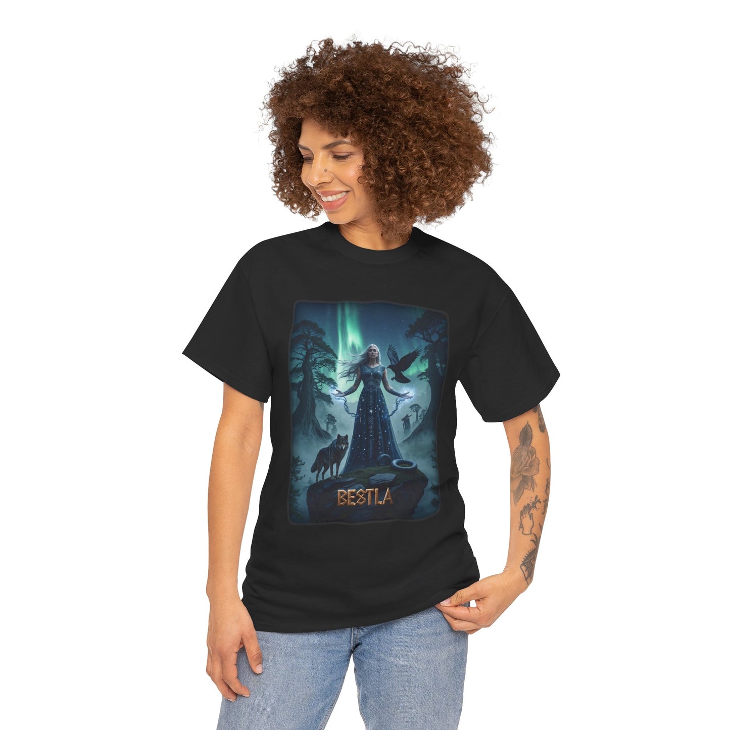 BESTLA T-Shirt - Known as the mother of the three brothers Odin, Vili, and Ve - Norse Mythology