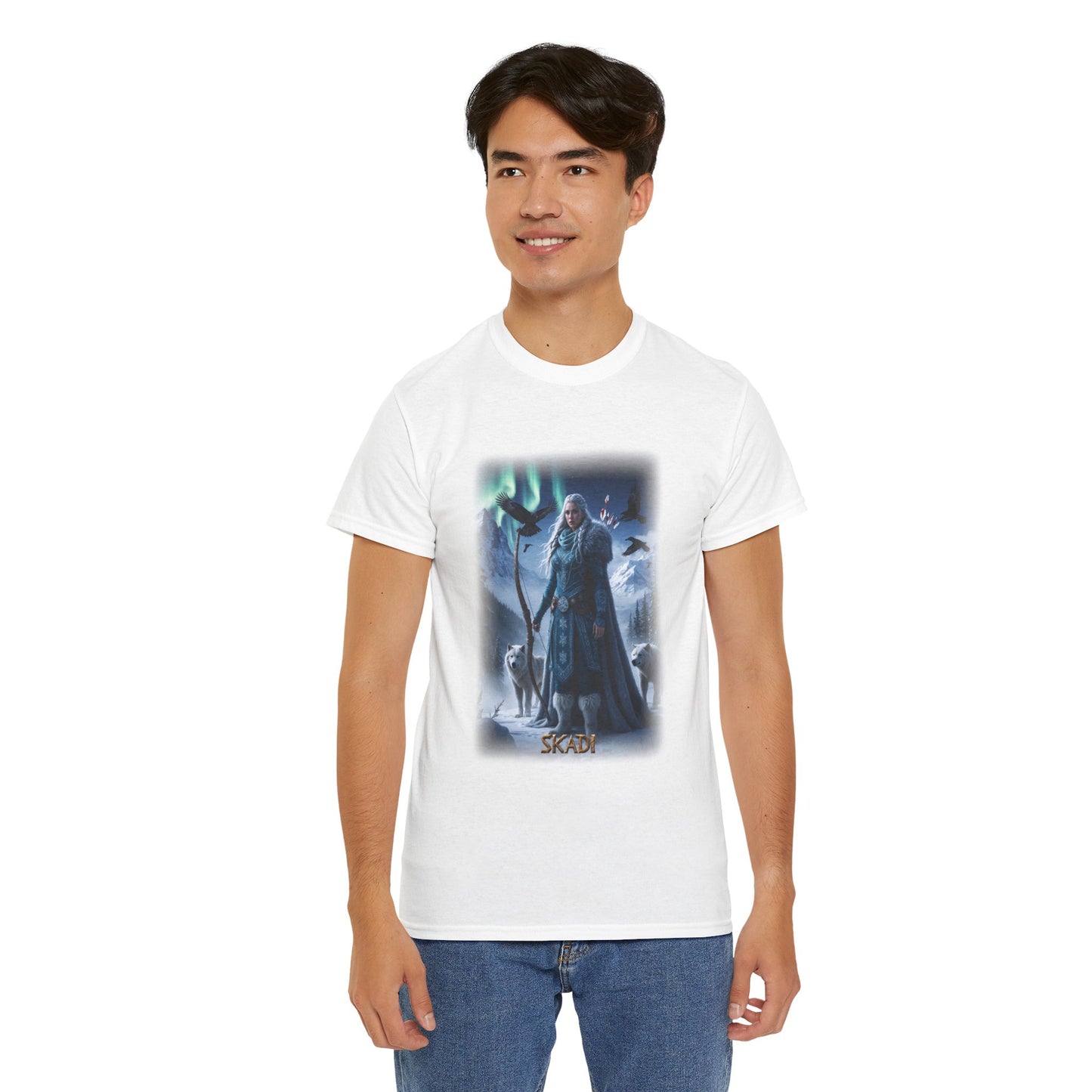 SKADI T-Shirt - Goddess of hunting, winter, and mountains - Norse Mythology