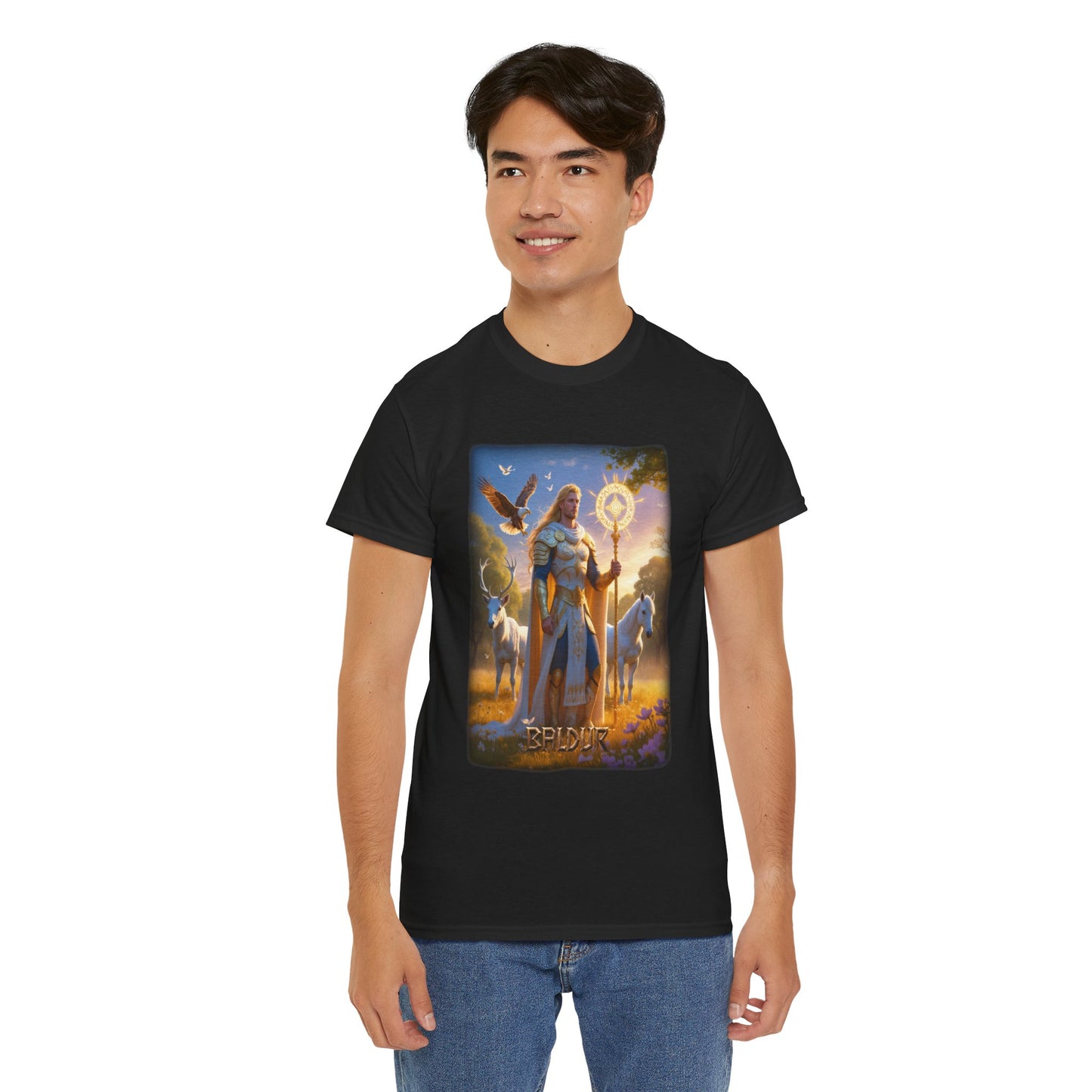 BALDUR T-Shirt - God of light, purity, and beauty - Norse mythology