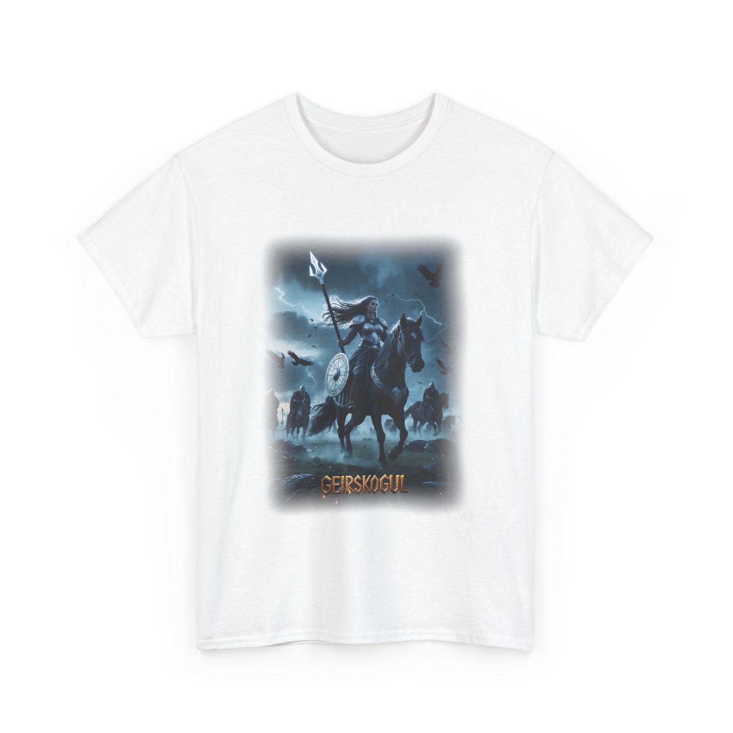 GEIRSKÖGUL Valkyrie T-Shirt - Divine authority over life and death in battle - Norse Mythology