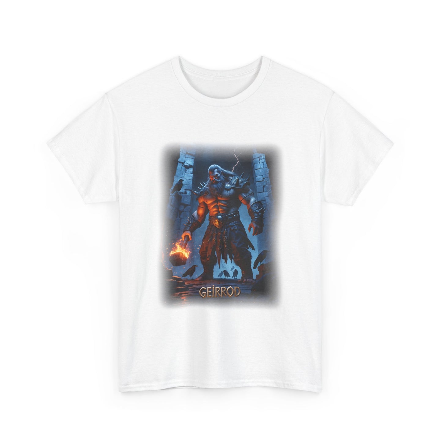 GEIRRÖD T-Shirt - A fearsome jötunn (giant) known for his hostility toward the gods - Norse Mythology