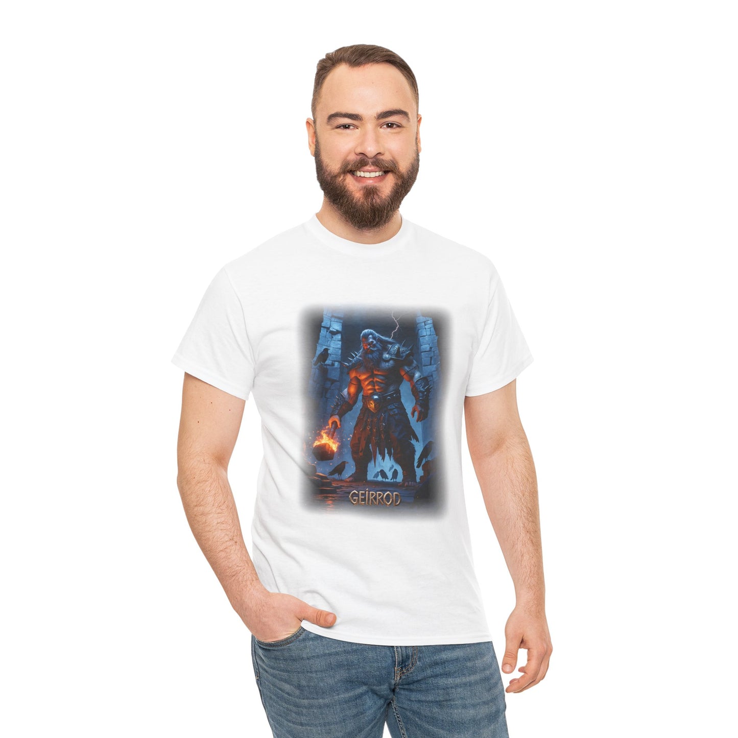 GEIRRÖD T-Shirt - A fearsome jötunn (giant) known for his hostility toward the gods - Norse Mythology