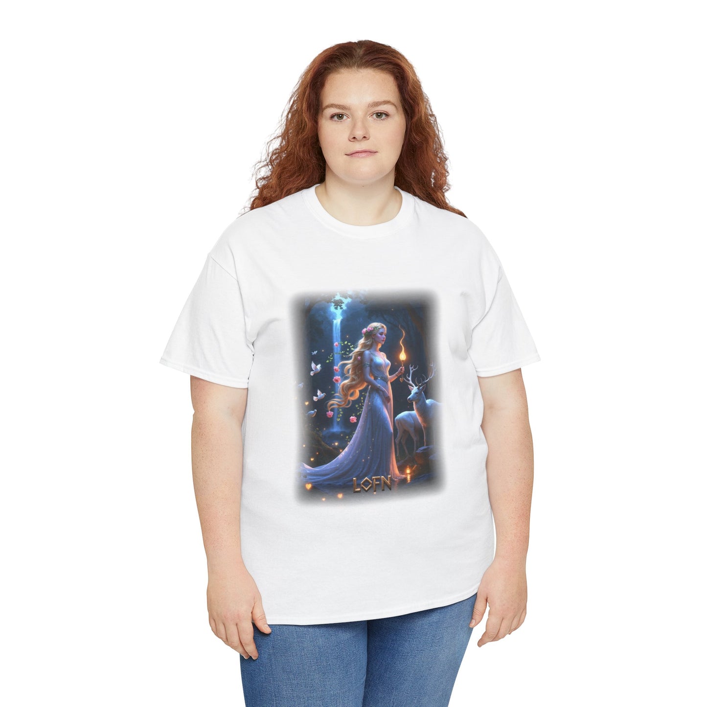 LOFN T-Shirt -  Goddess of love, forbidden relationships, and secret connections - Norse Mythology