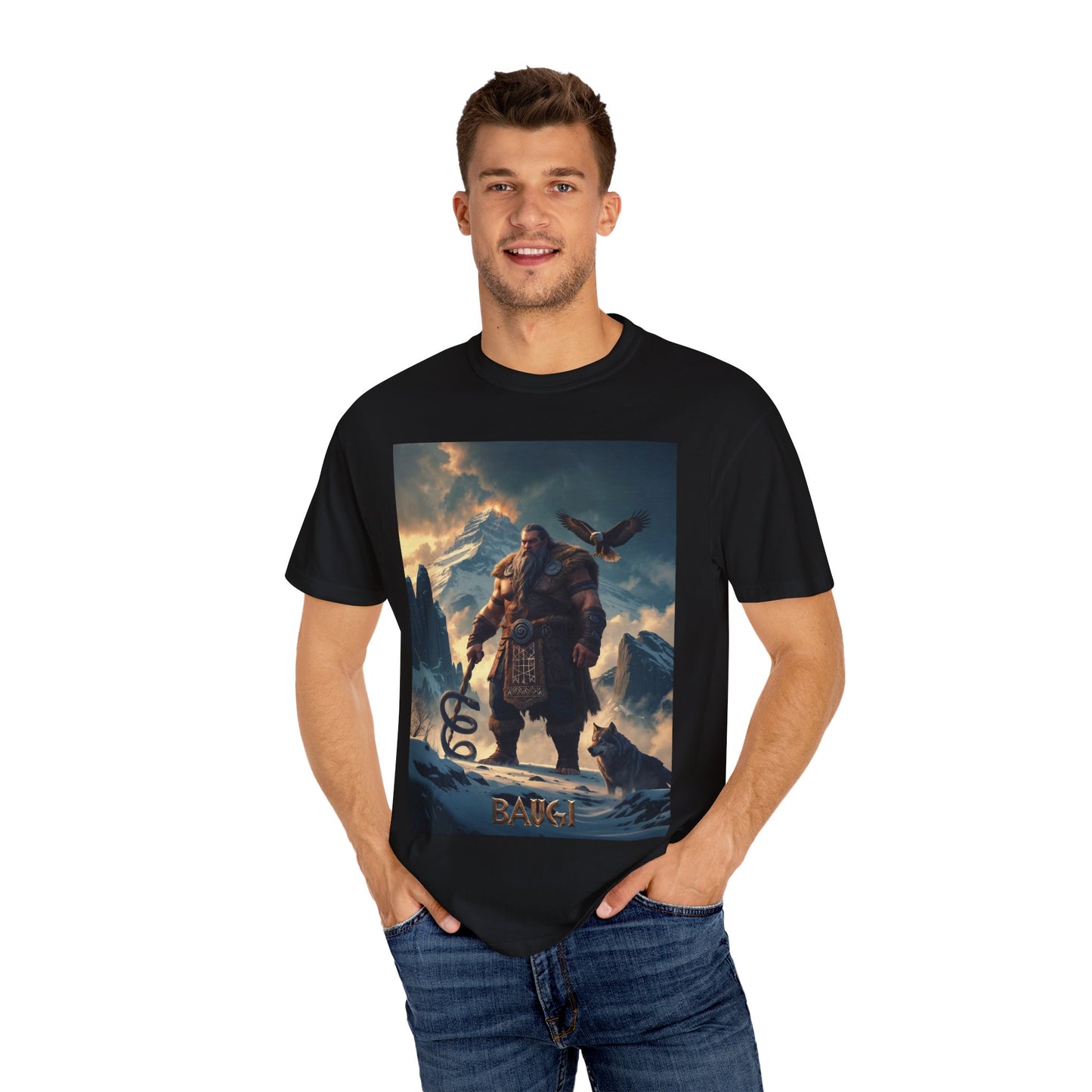 BAUGI T-Shirt - The giant who has a key role in the myth involving the mead of poetry
