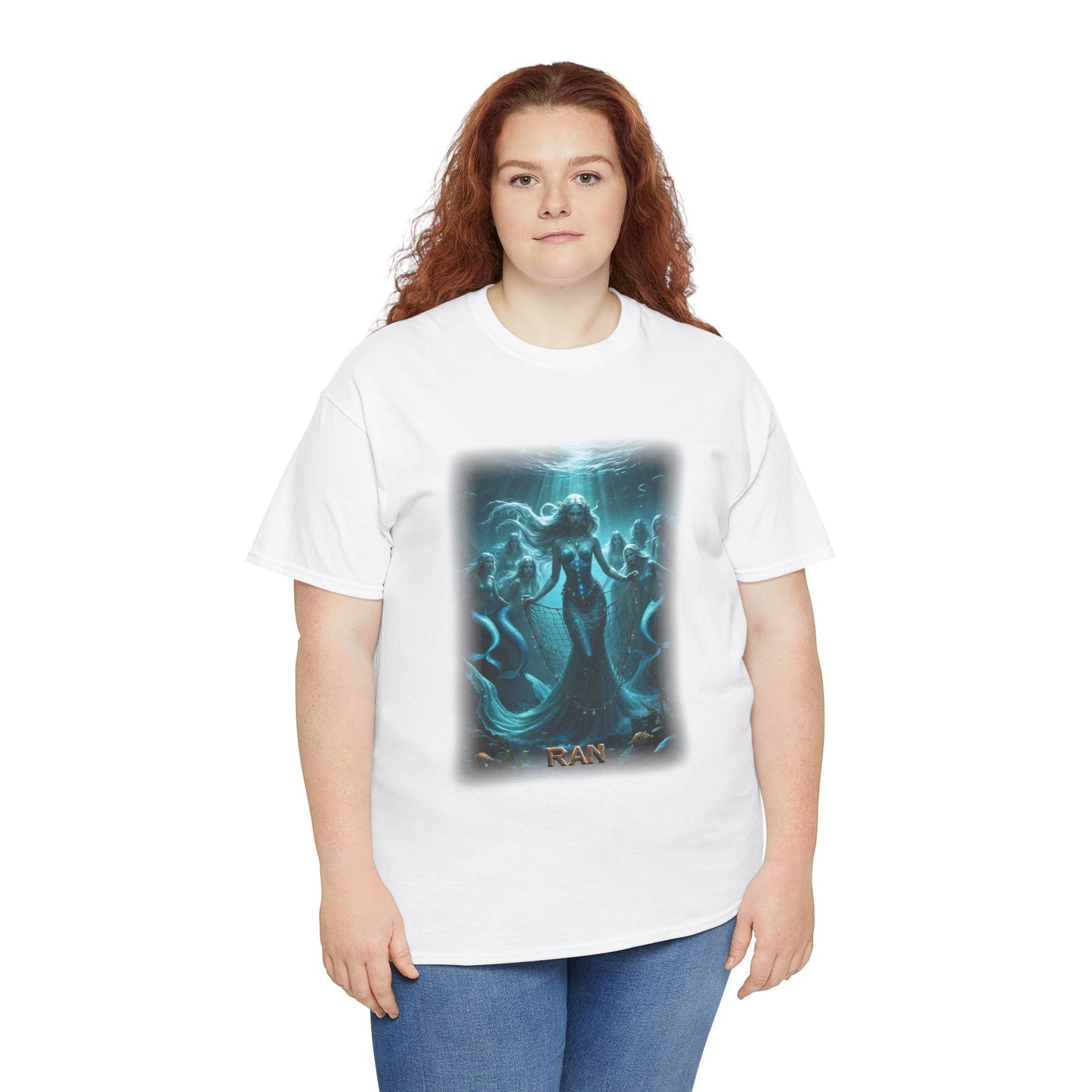 RAN T-Shirt - Fearsome goddess who rules over the depths of the sea -Norse Mythology