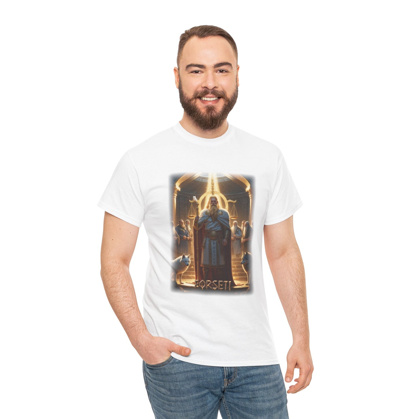 FORSETI T-Shirt - Known as the god of justice and law - Norse Mythology