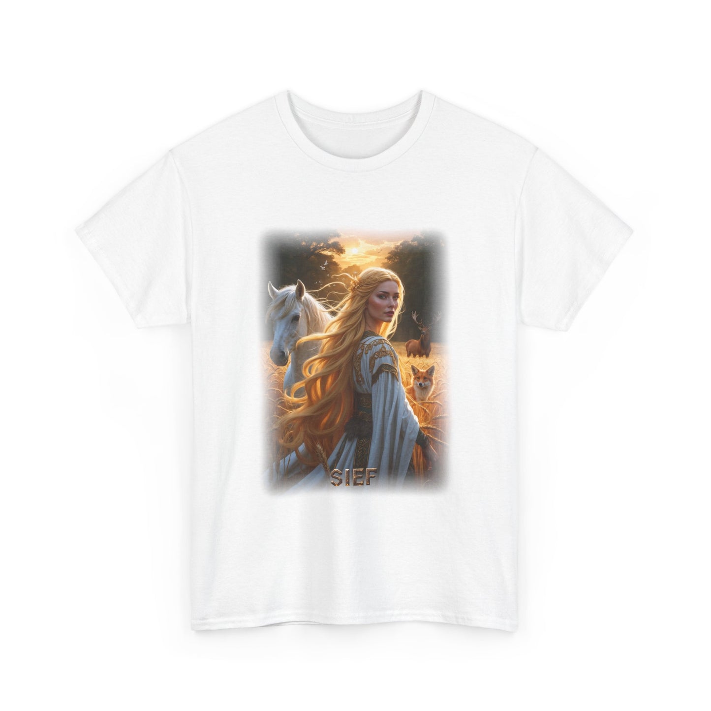 SIF T-Shirt - Best known as the wife of Thor - Norse Mythology