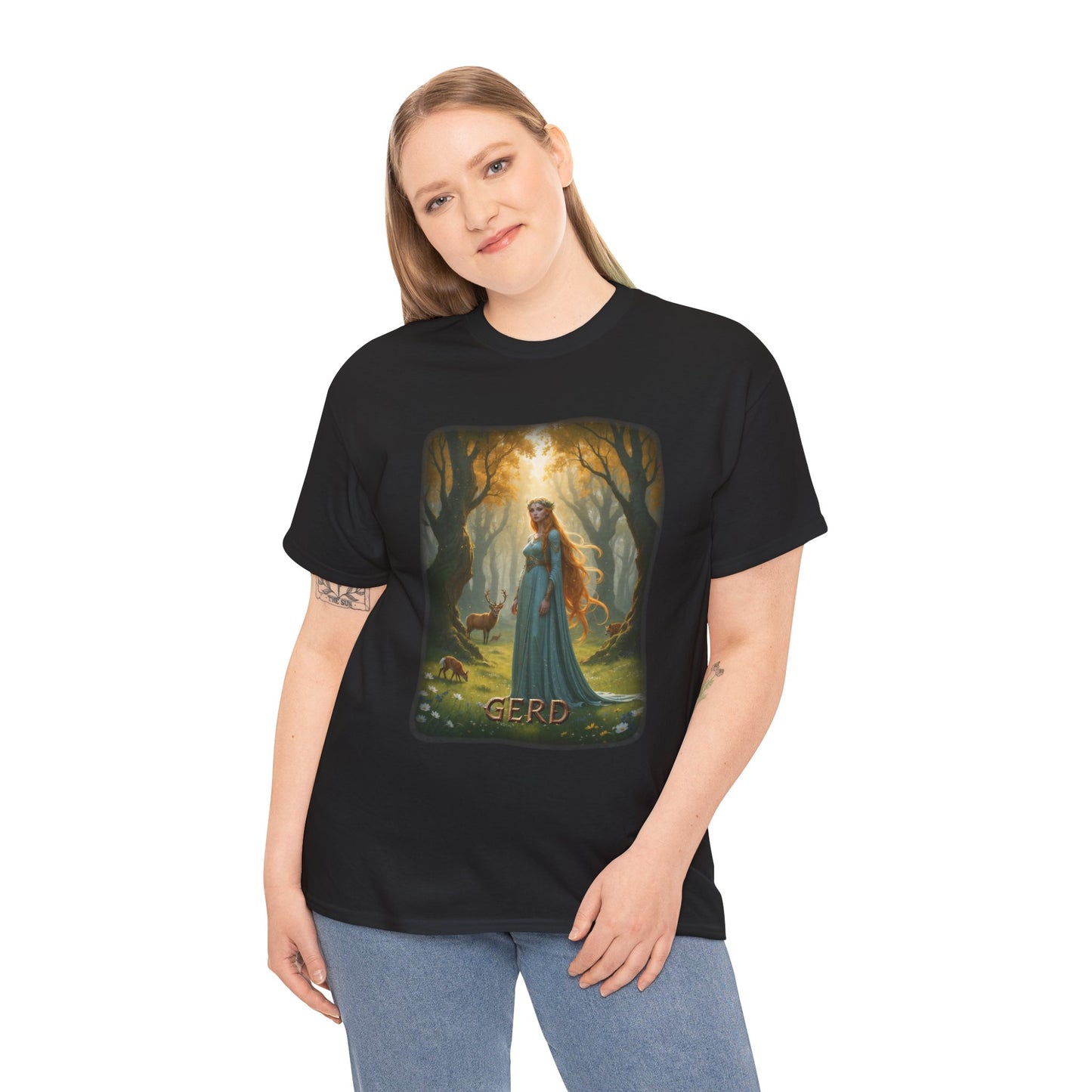 GERD T-Shirt - Giantess with a role in the story of love and desire between gods and giants - Norse Mythology