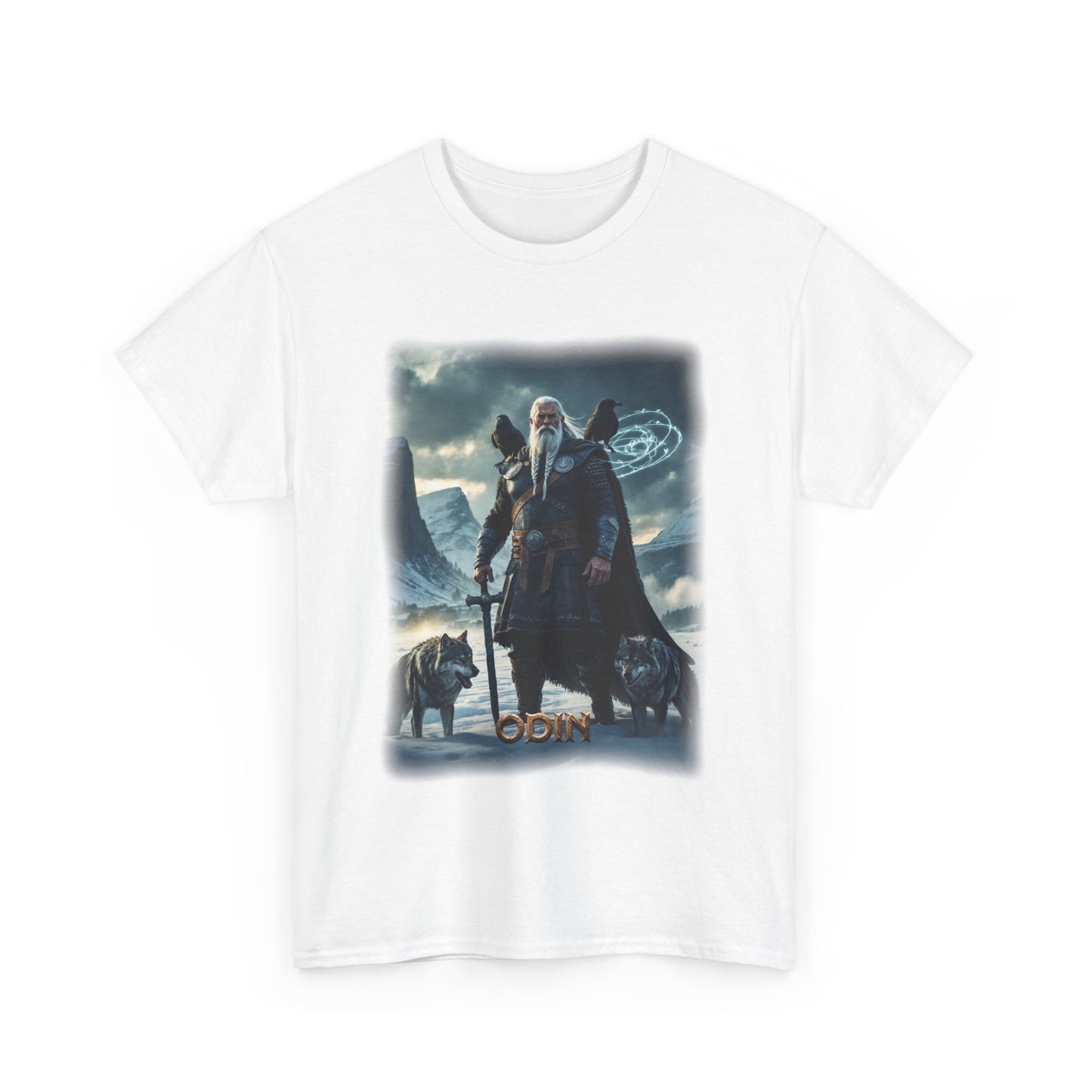 ODIN T-Shirt - Known as the god of wisdom, war, death, and poetry - Norse Mythology
