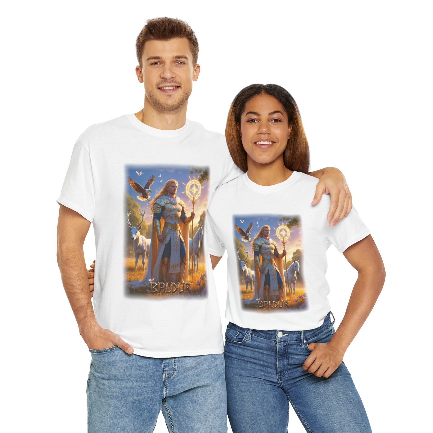 BALDUR T-Shirt - God of light, purity, and beauty - Norse mythology
