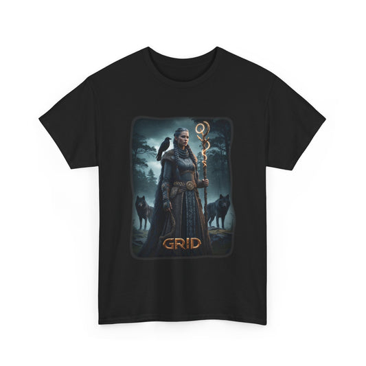 GRID T-Shirt - A powerful and independent Giantess - Norse Mythology