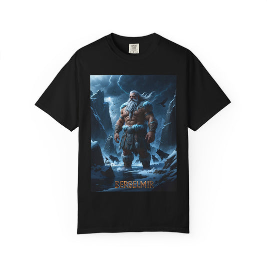 BERGELMIR T-Shirt - Symbolizes rebirth and resilience - Norse Mythology